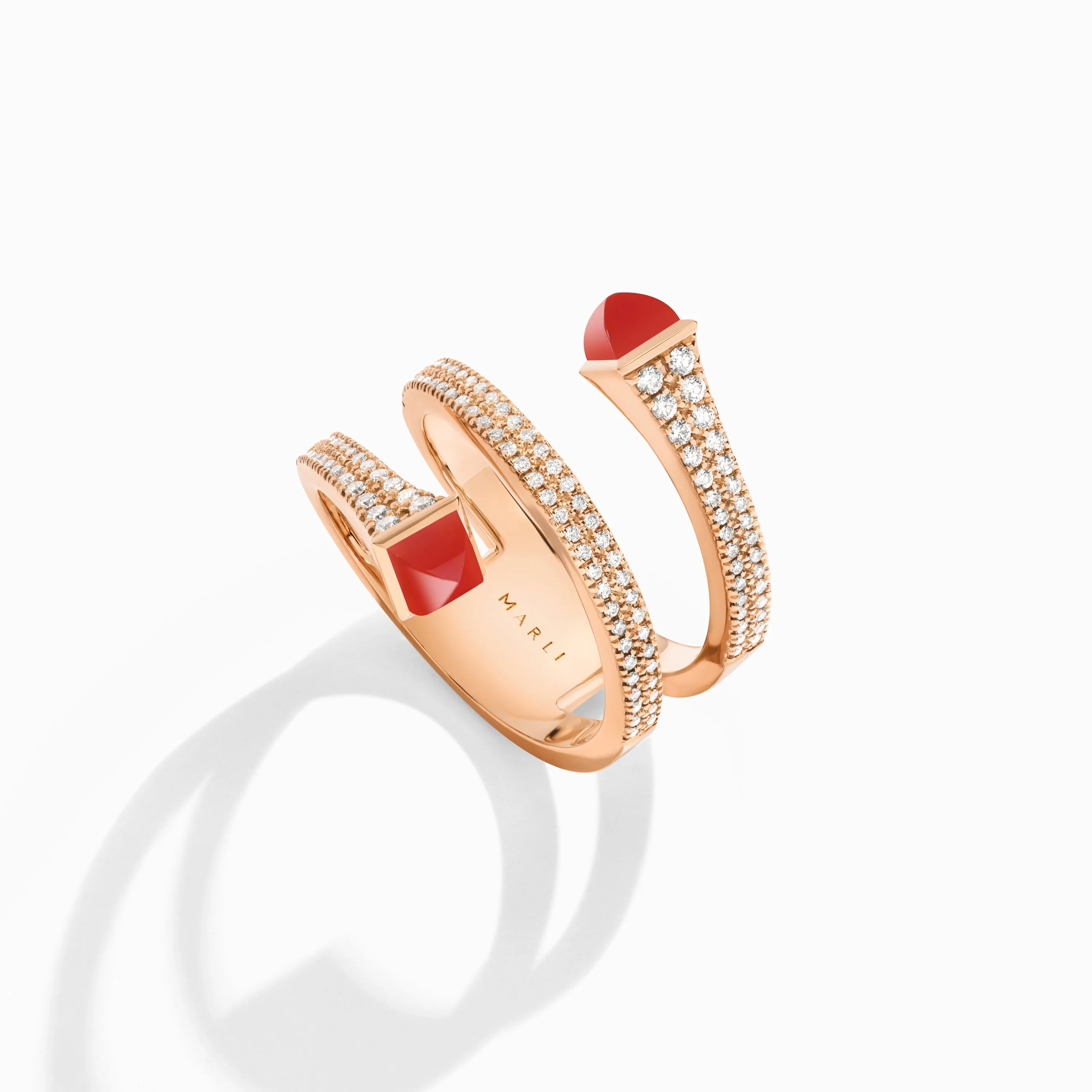 Cleo Diamond Twist Ring