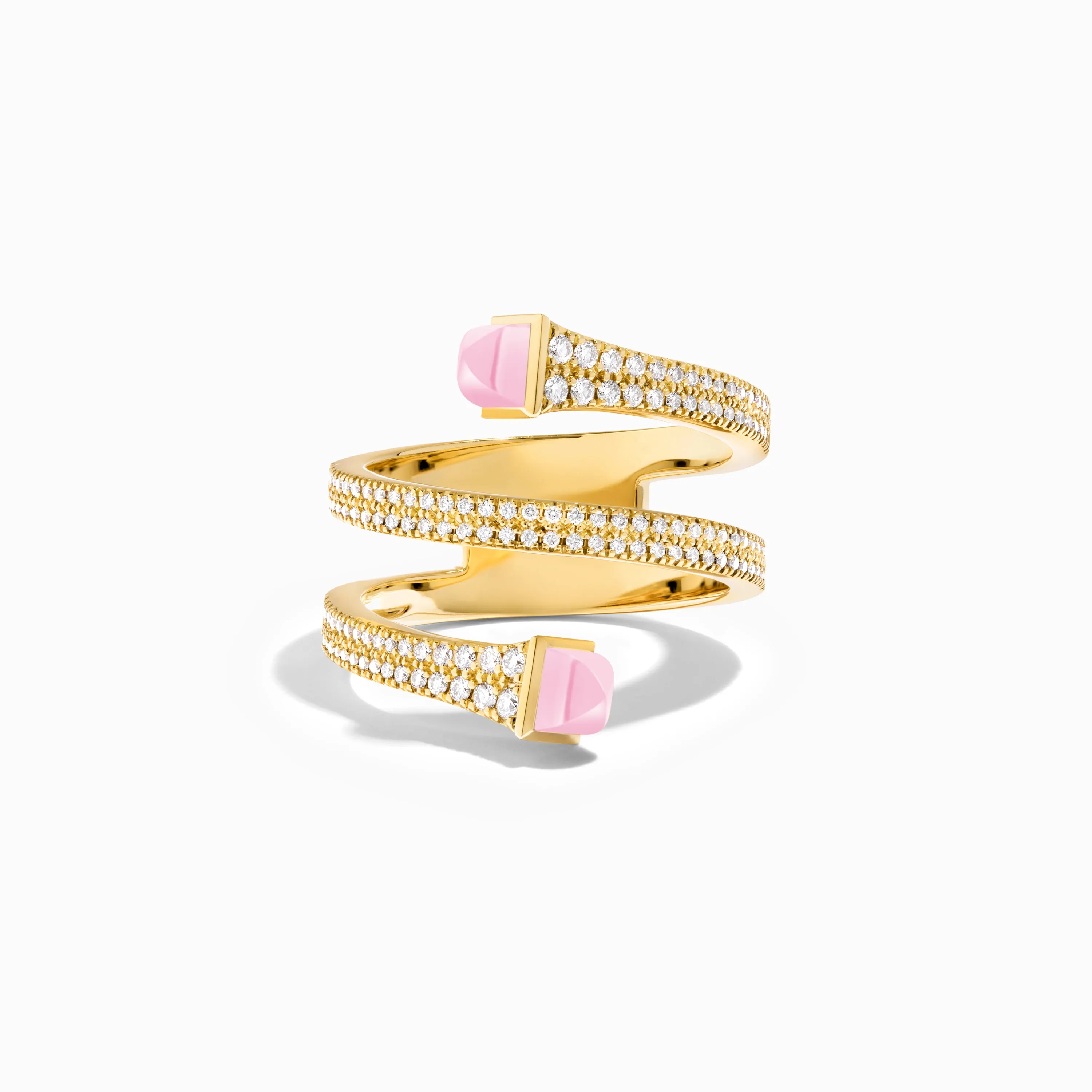 Cleo Diamond Twist Ring