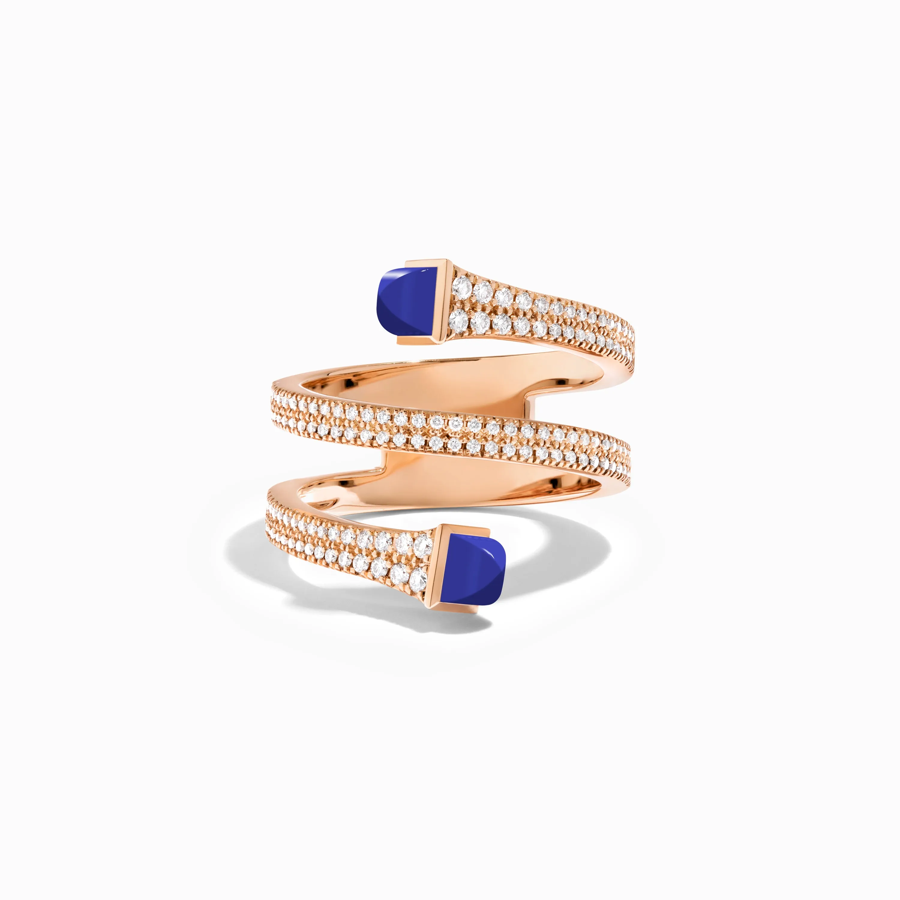 Cleo Diamond Twist Ring