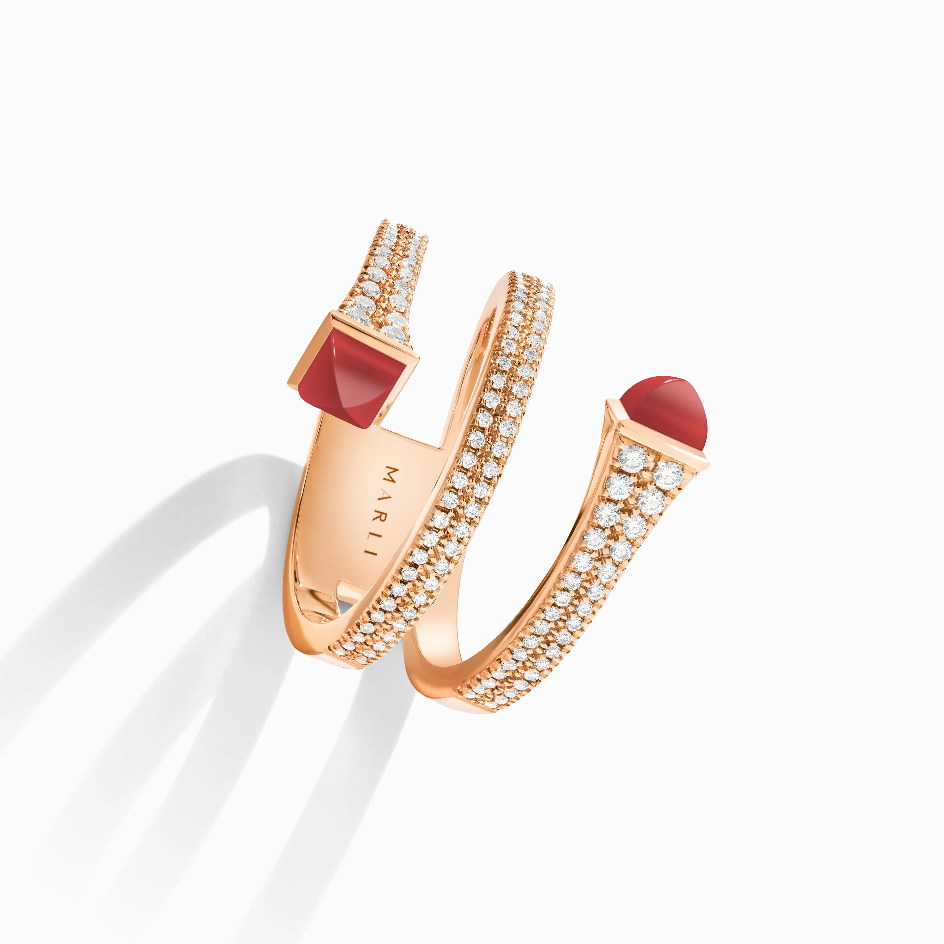 Cleo Diamond Twist Ring