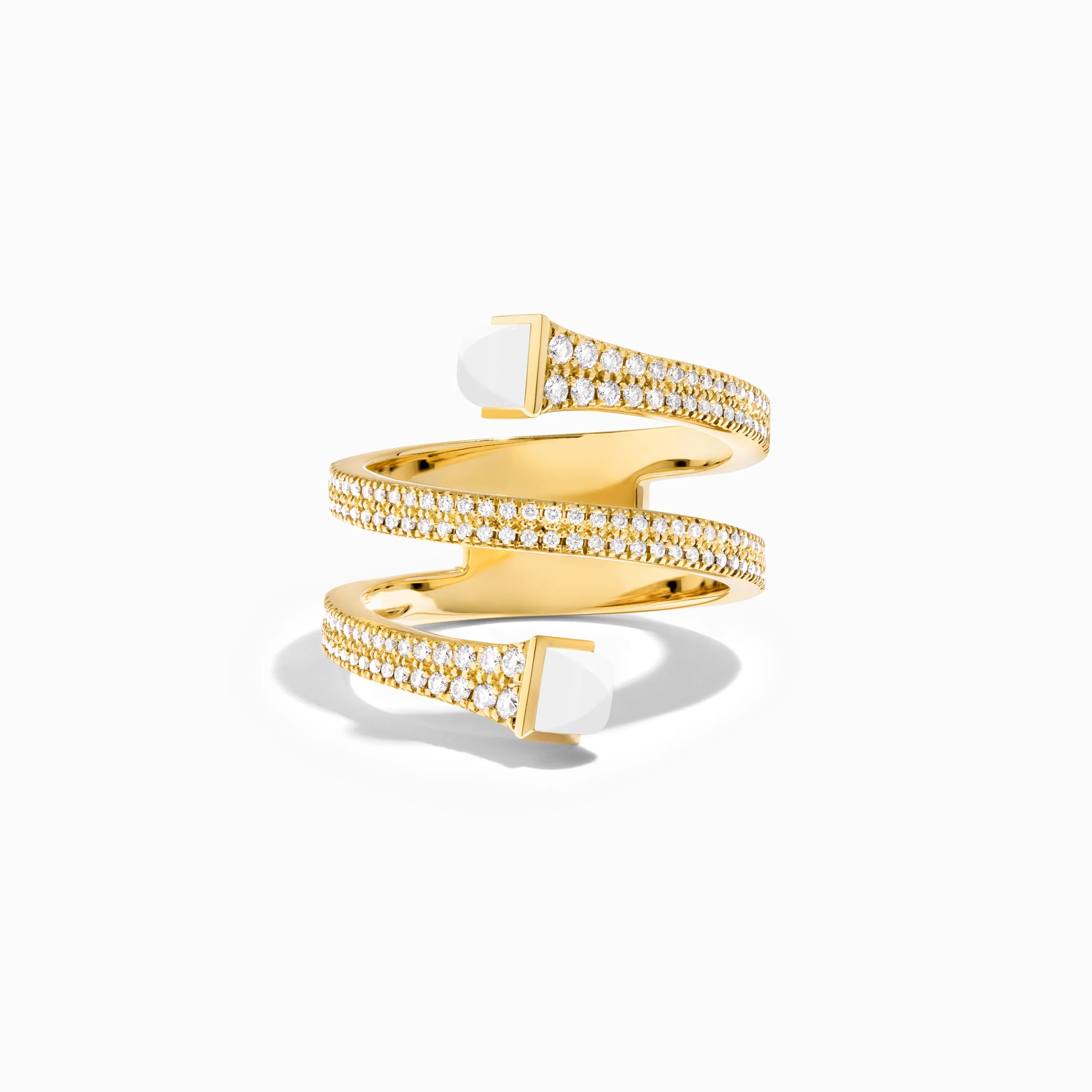 Cleo Diamond Twist Ring