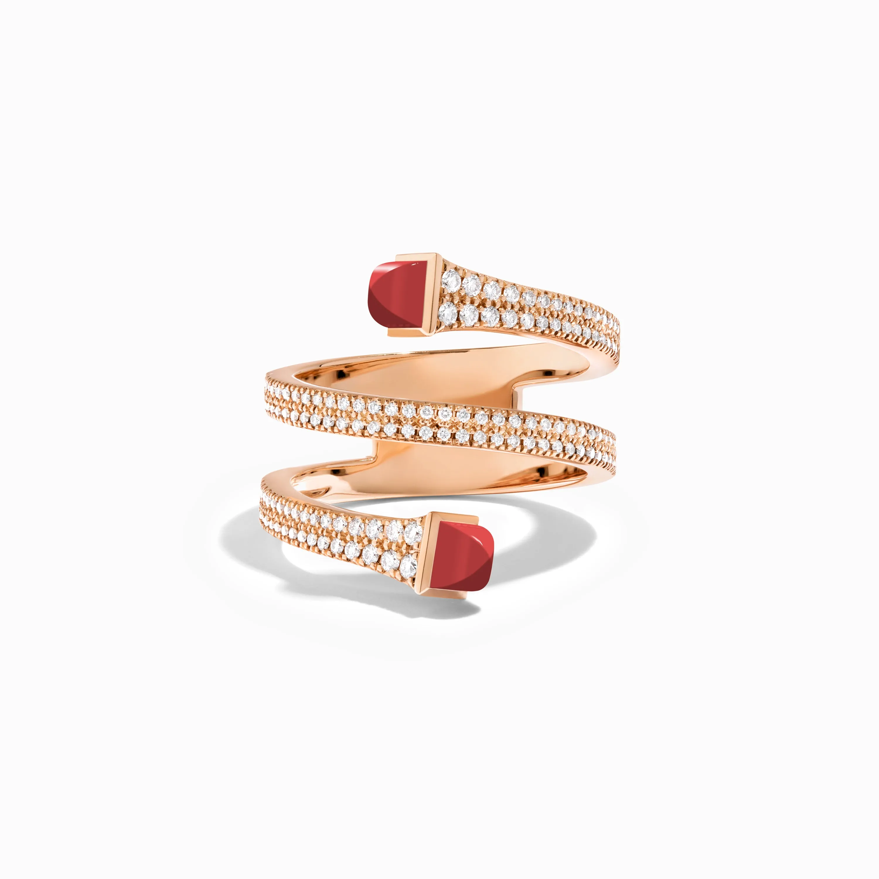 Cleo Diamond Twist Ring