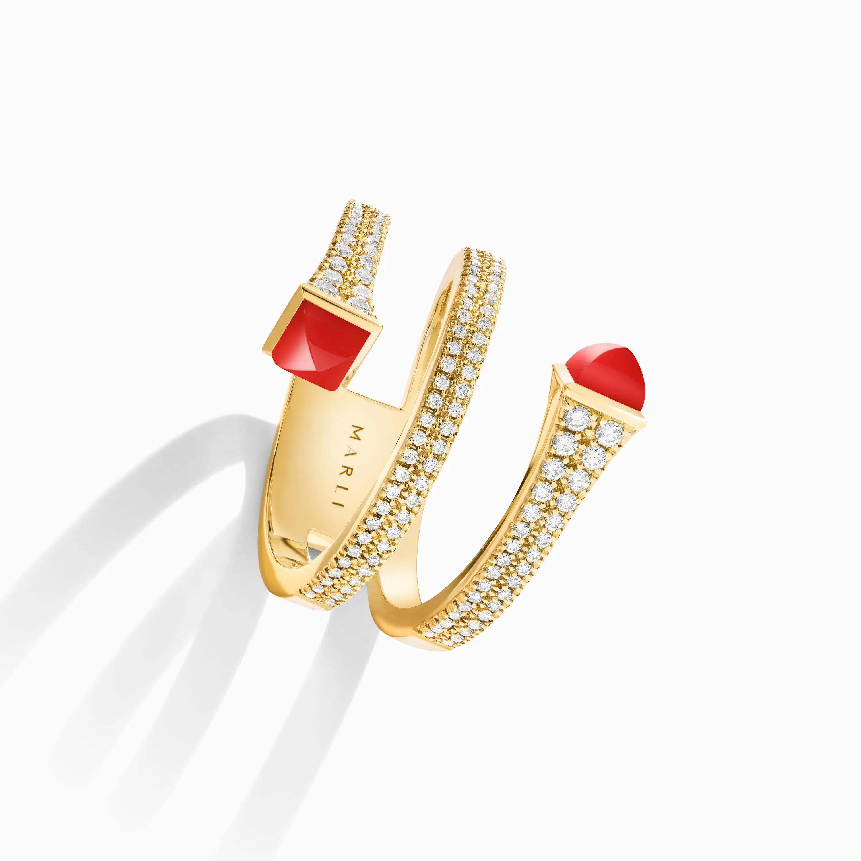 Cleo Diamond Twist Ring