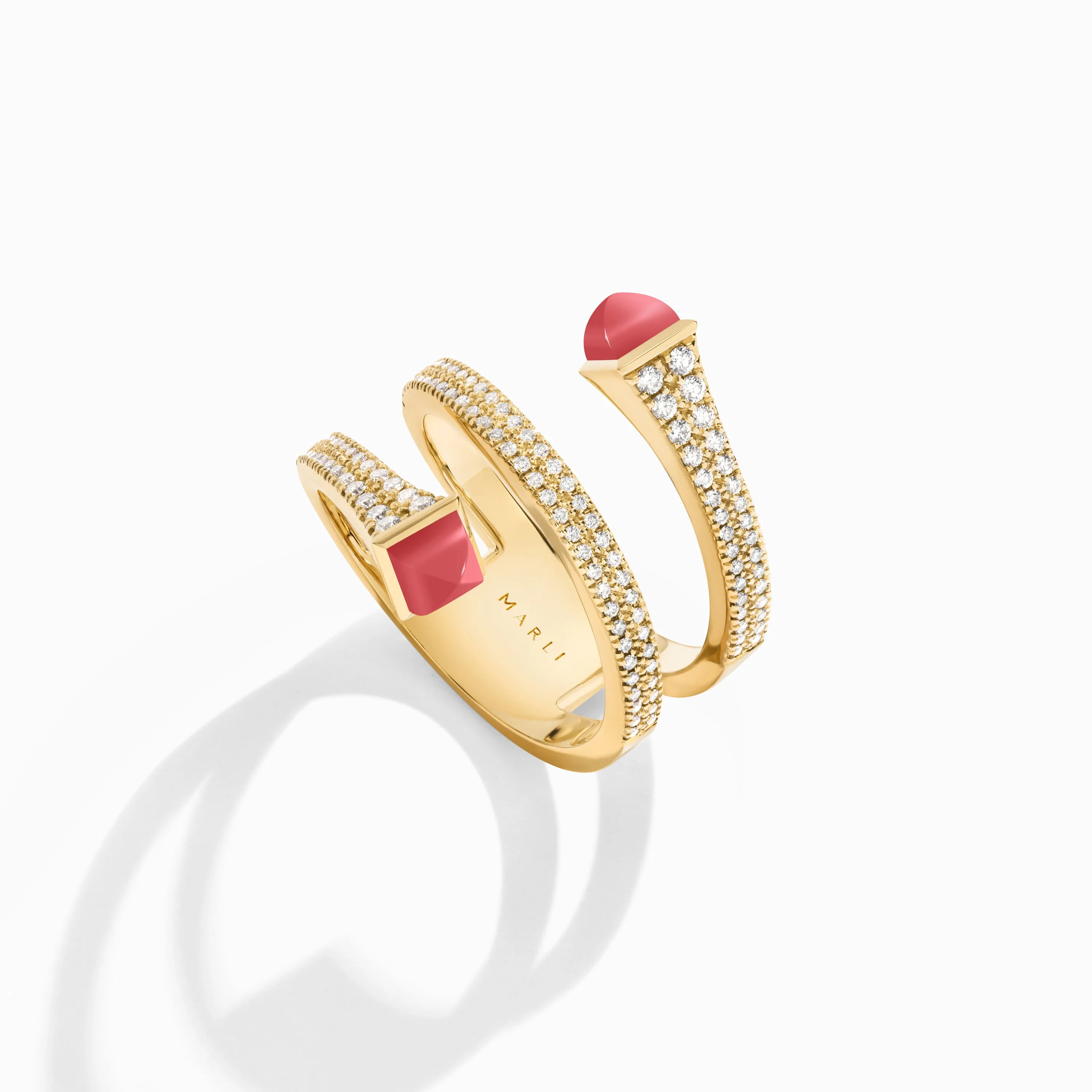 Cleo Diamond Twist Ring