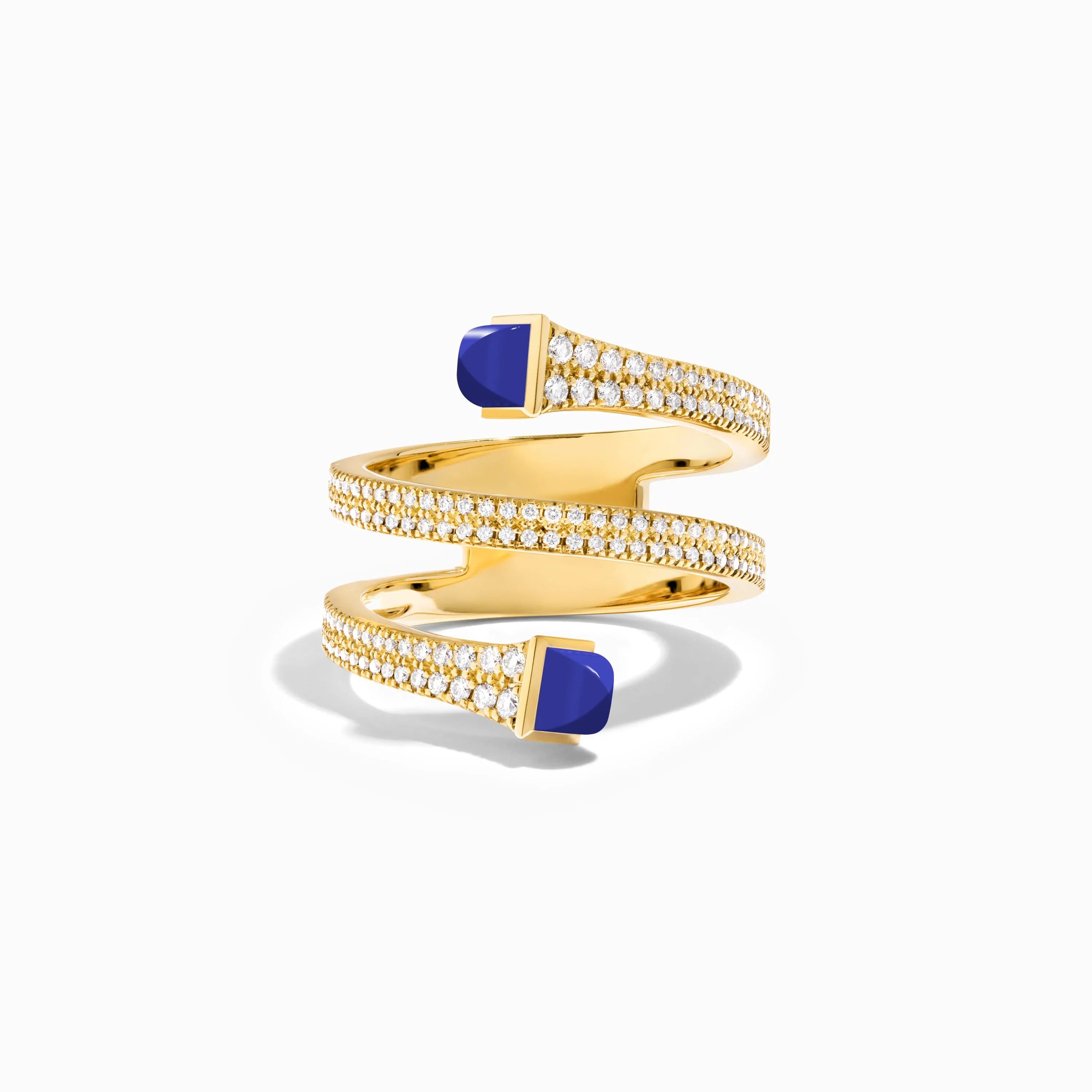 Cleo Diamond Twist Ring