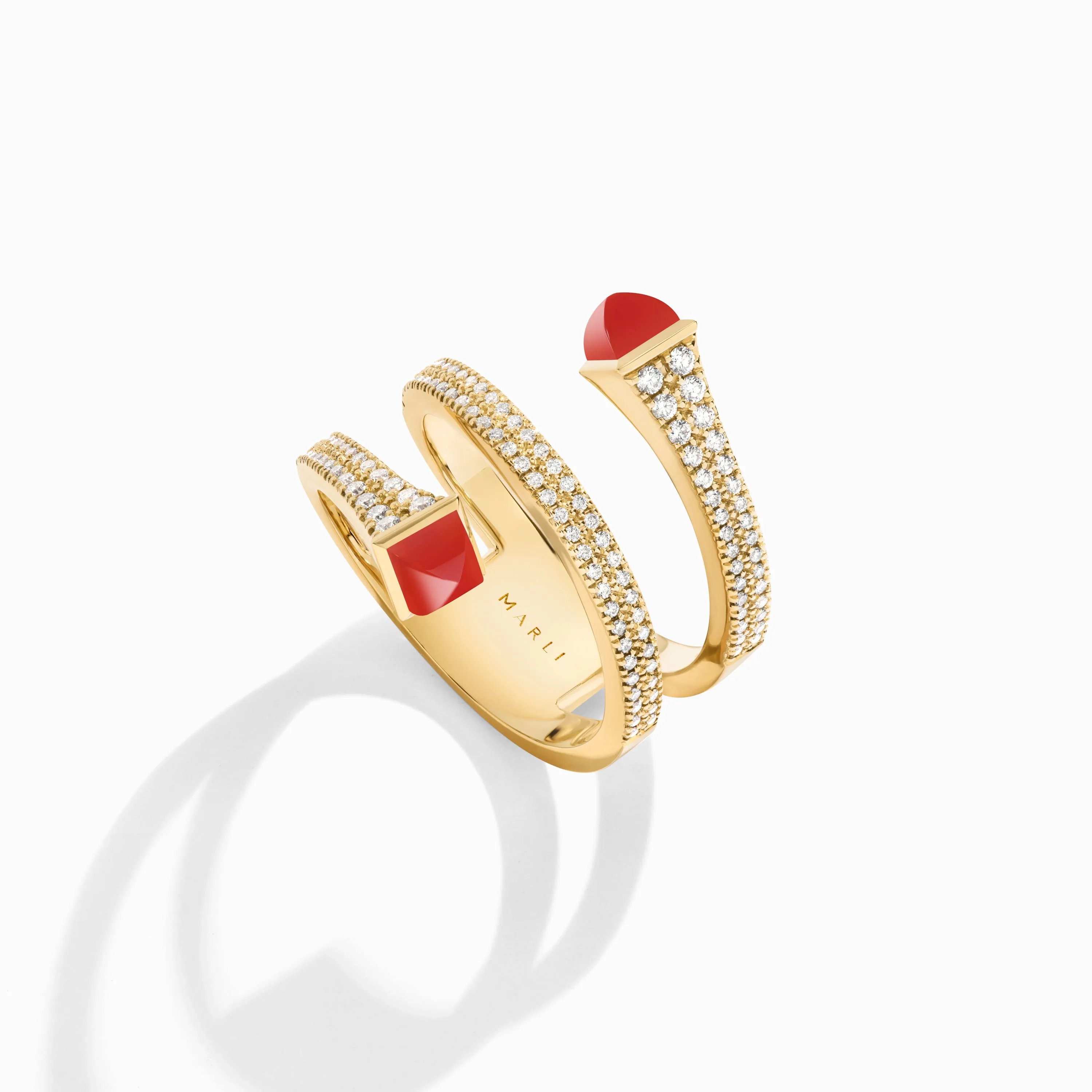 Cleo Diamond Twist Ring