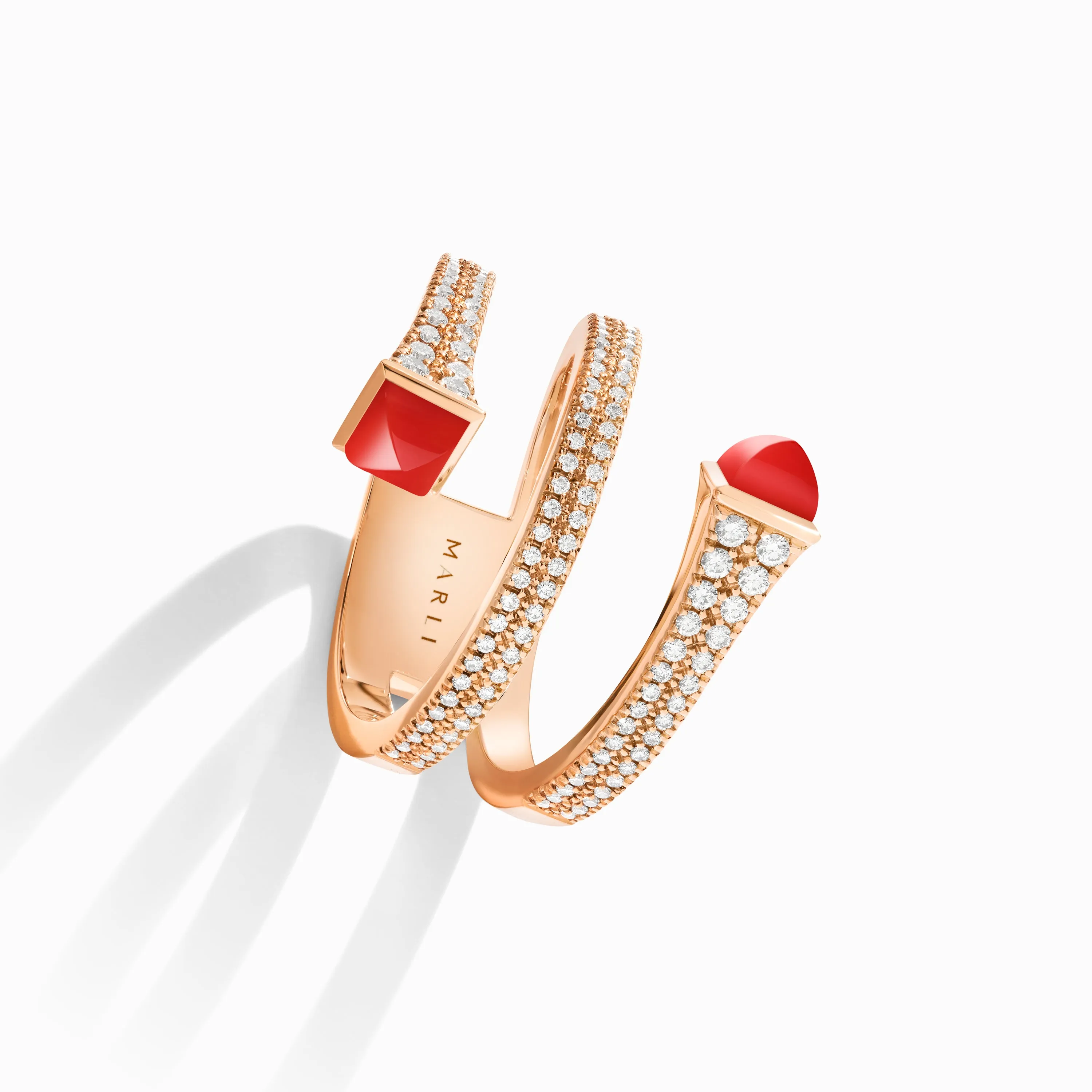 Cleo Diamond Twist Ring