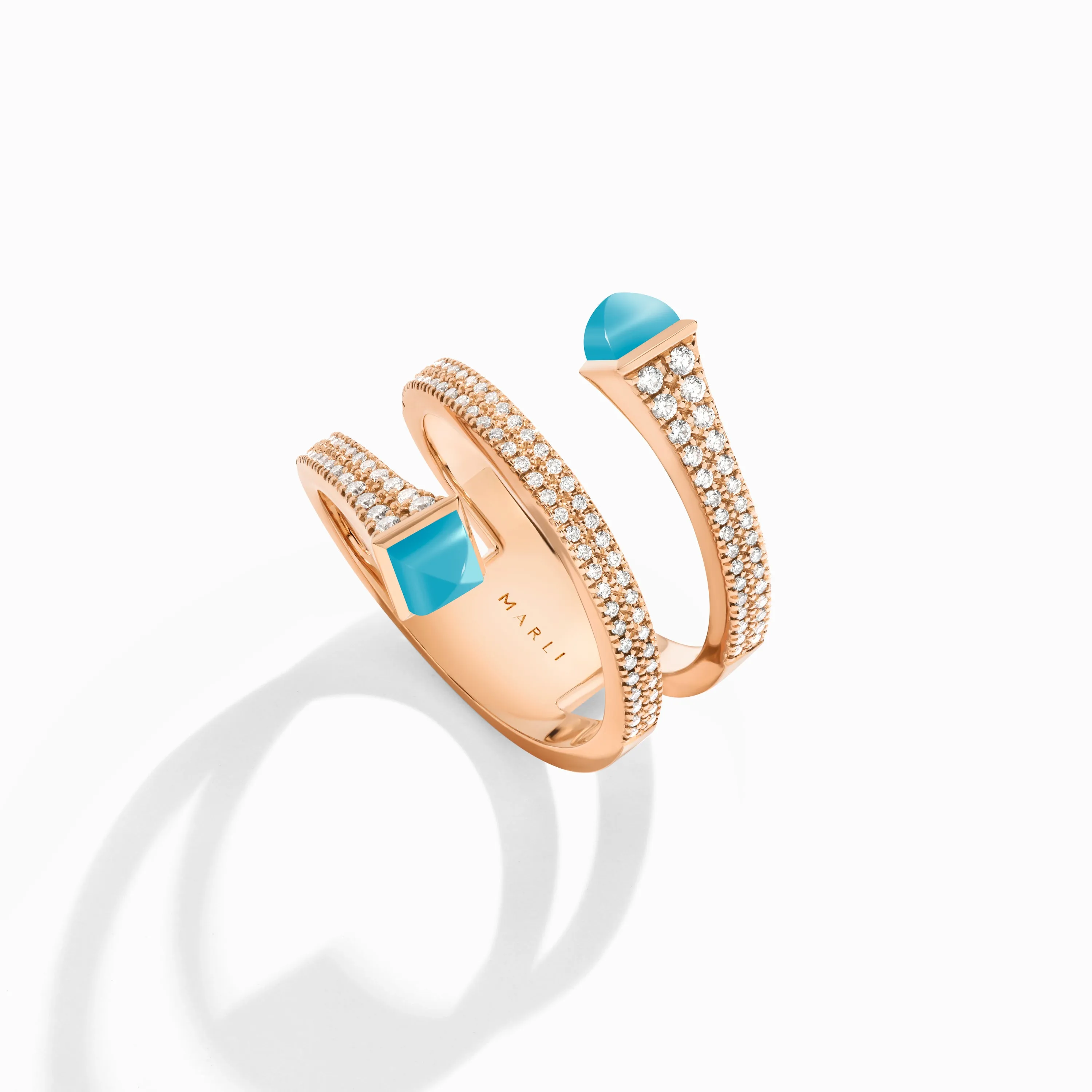 Cleo Diamond Twist Ring