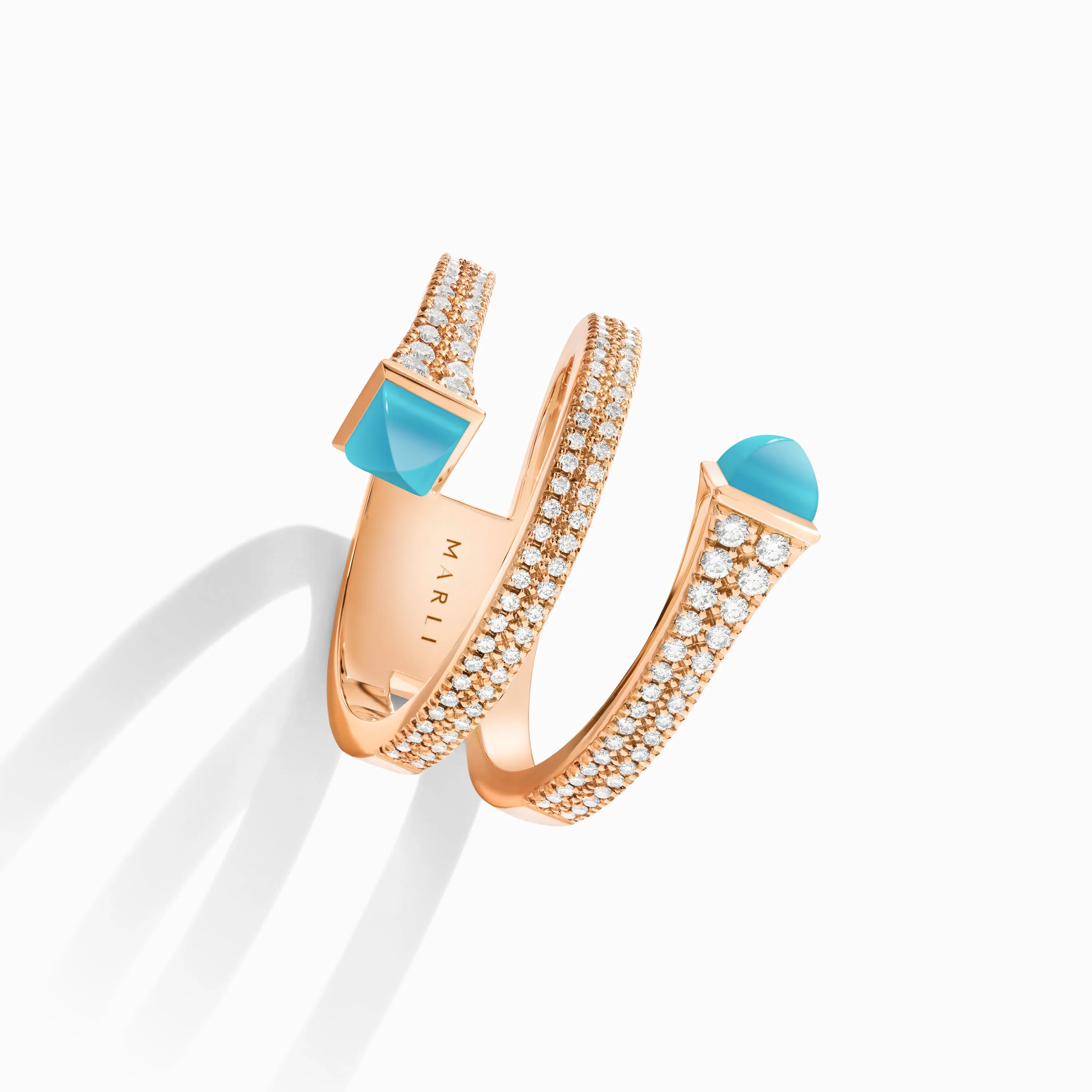Cleo Diamond Twist Ring
