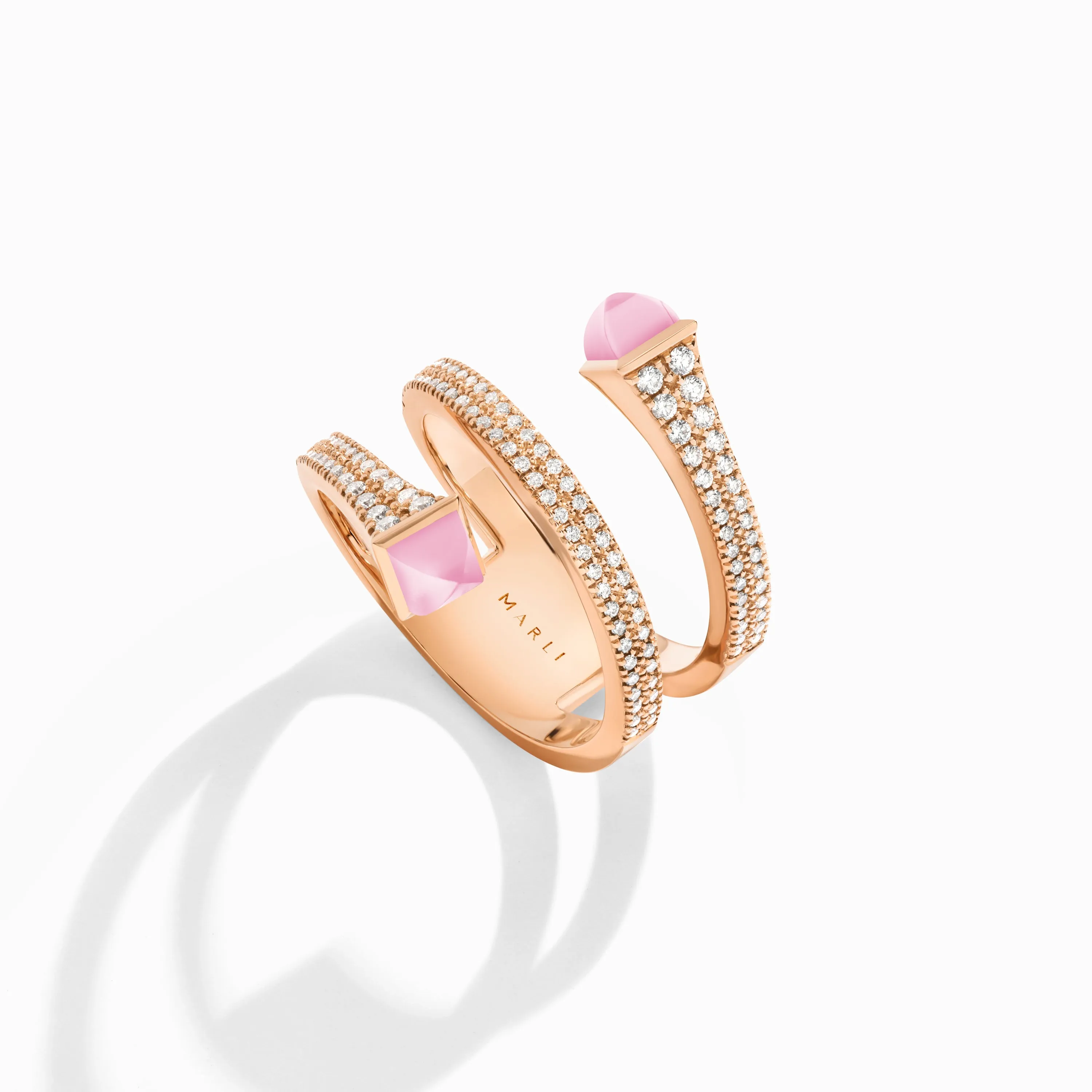 Cleo Diamond Twist Ring