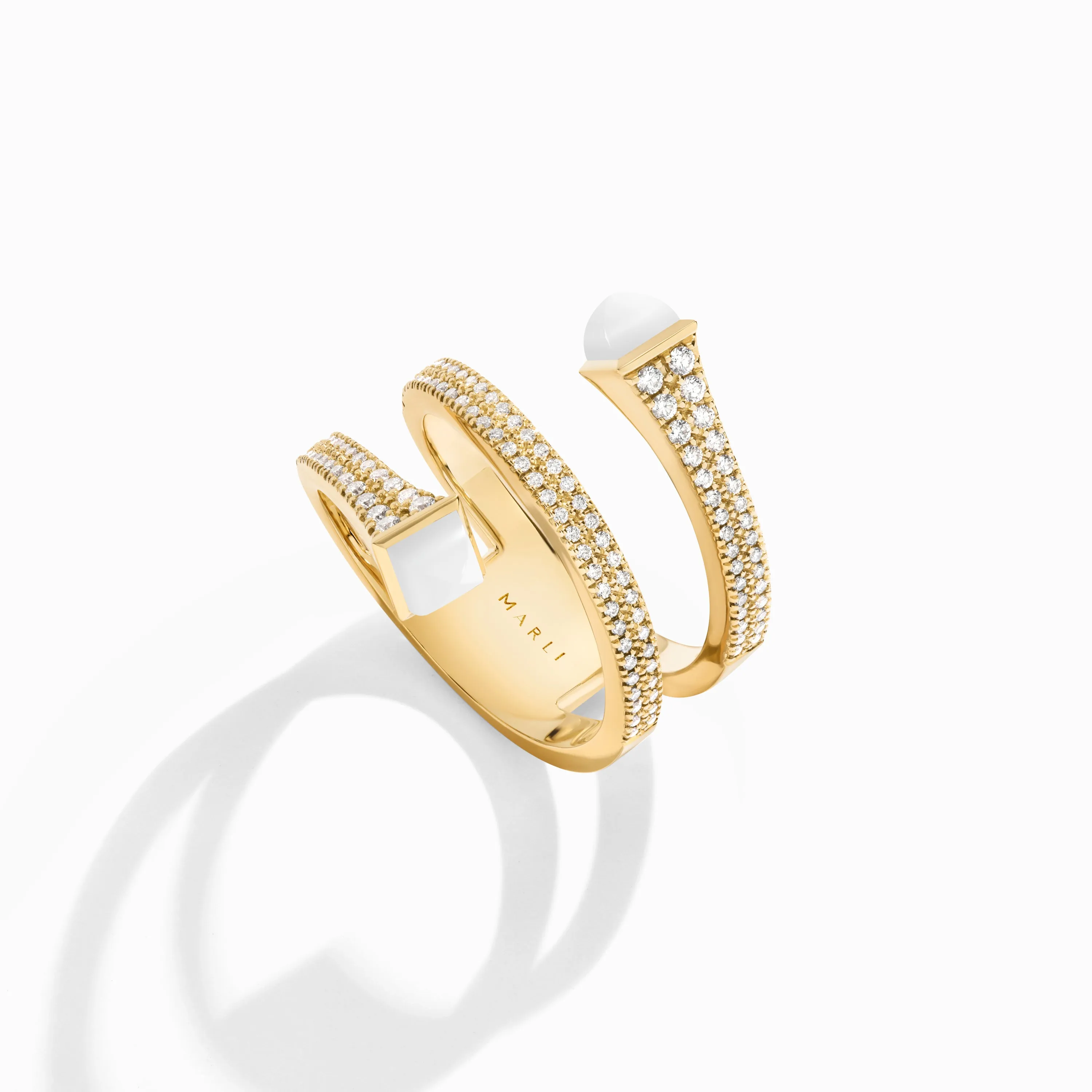 Cleo Diamond Twist Ring