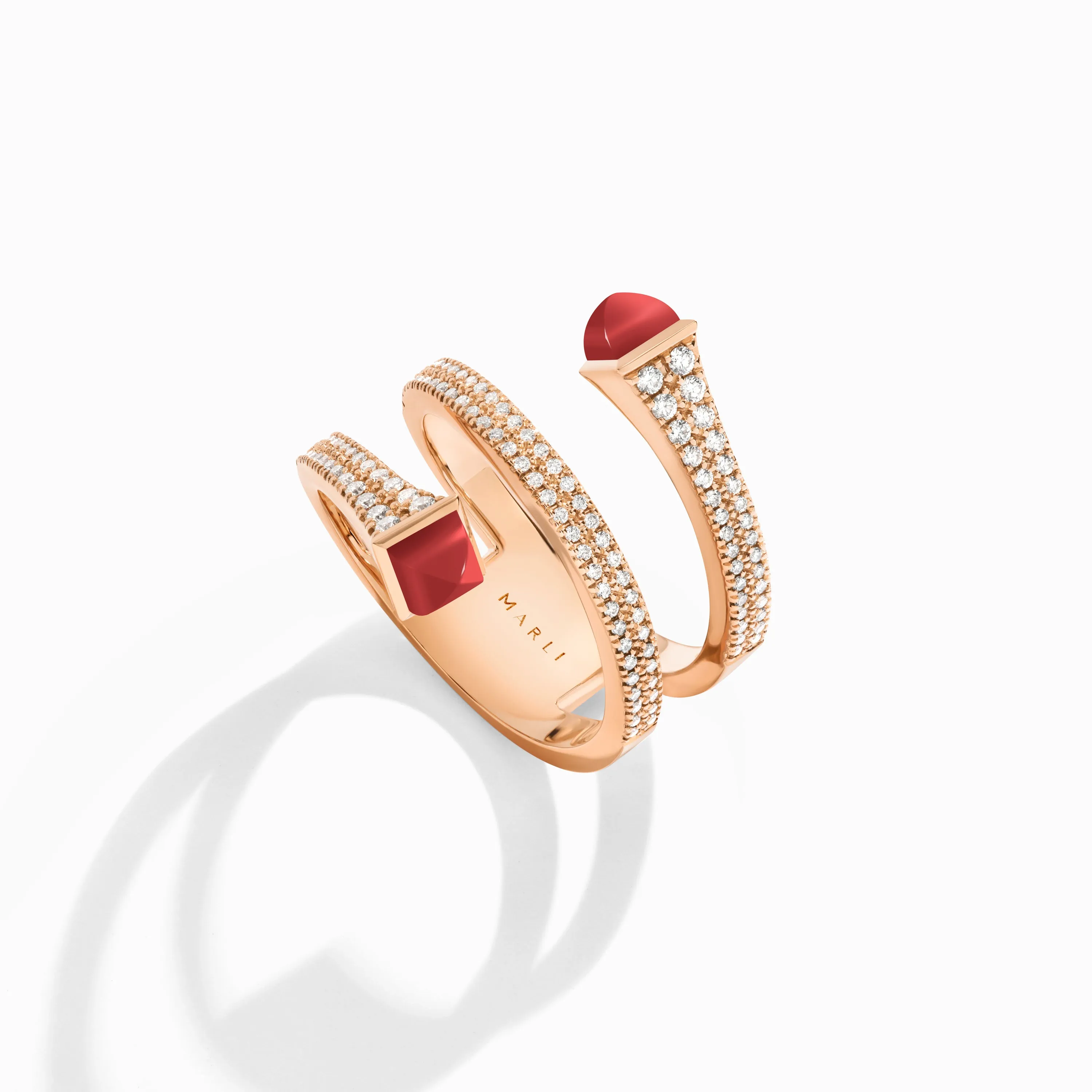 Cleo Diamond Twist Ring