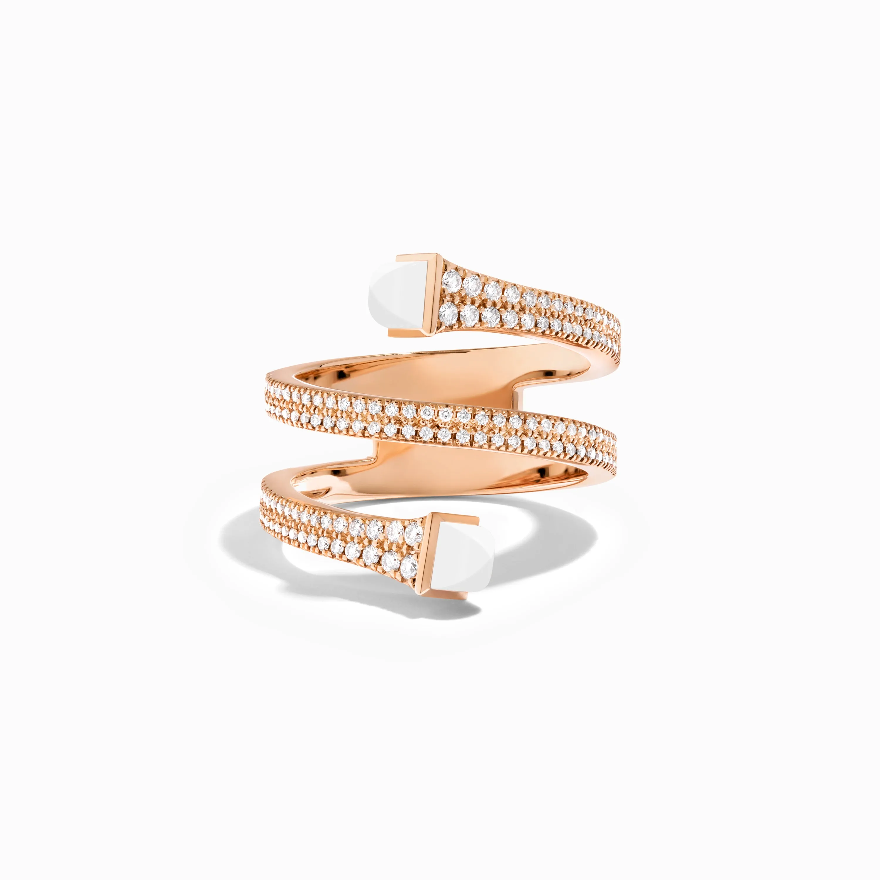 Cleo Diamond Twist Ring