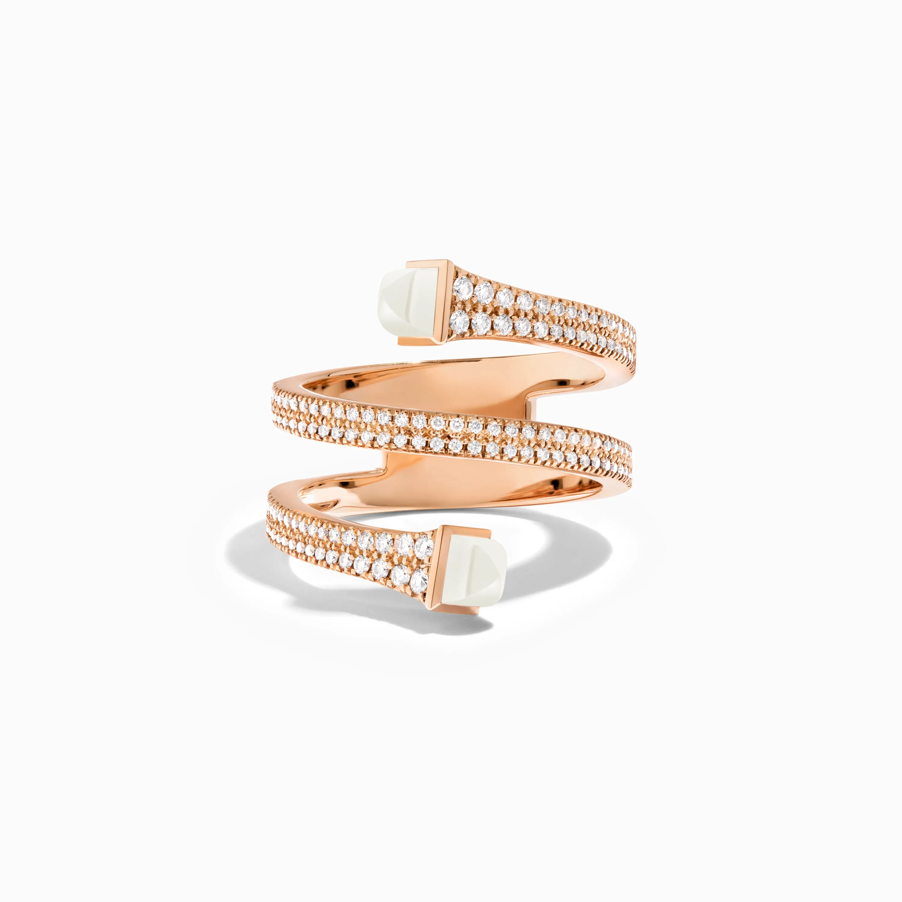 Cleo Diamond Twist Ring