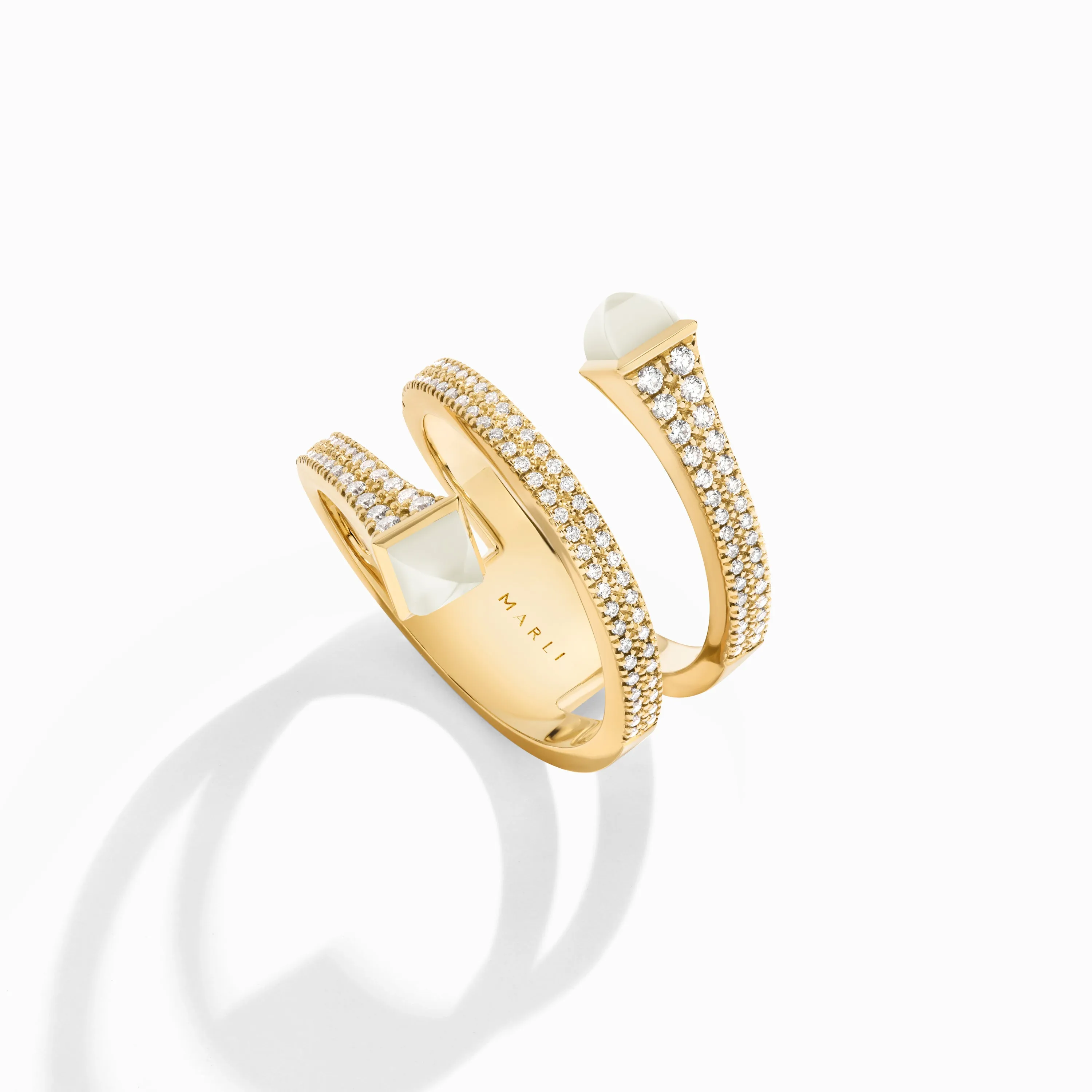 Cleo Diamond Twist Ring