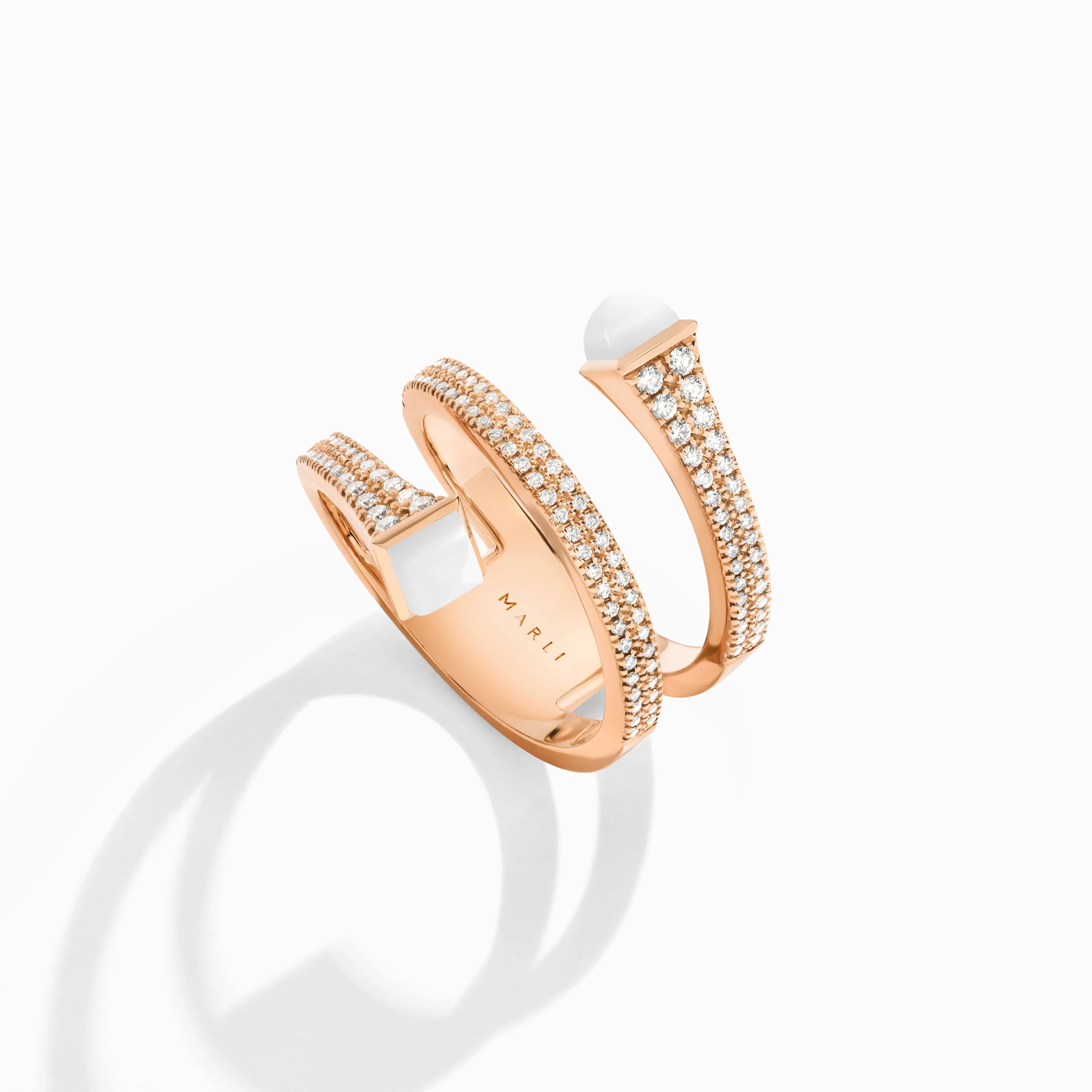Cleo Diamond Twist Ring