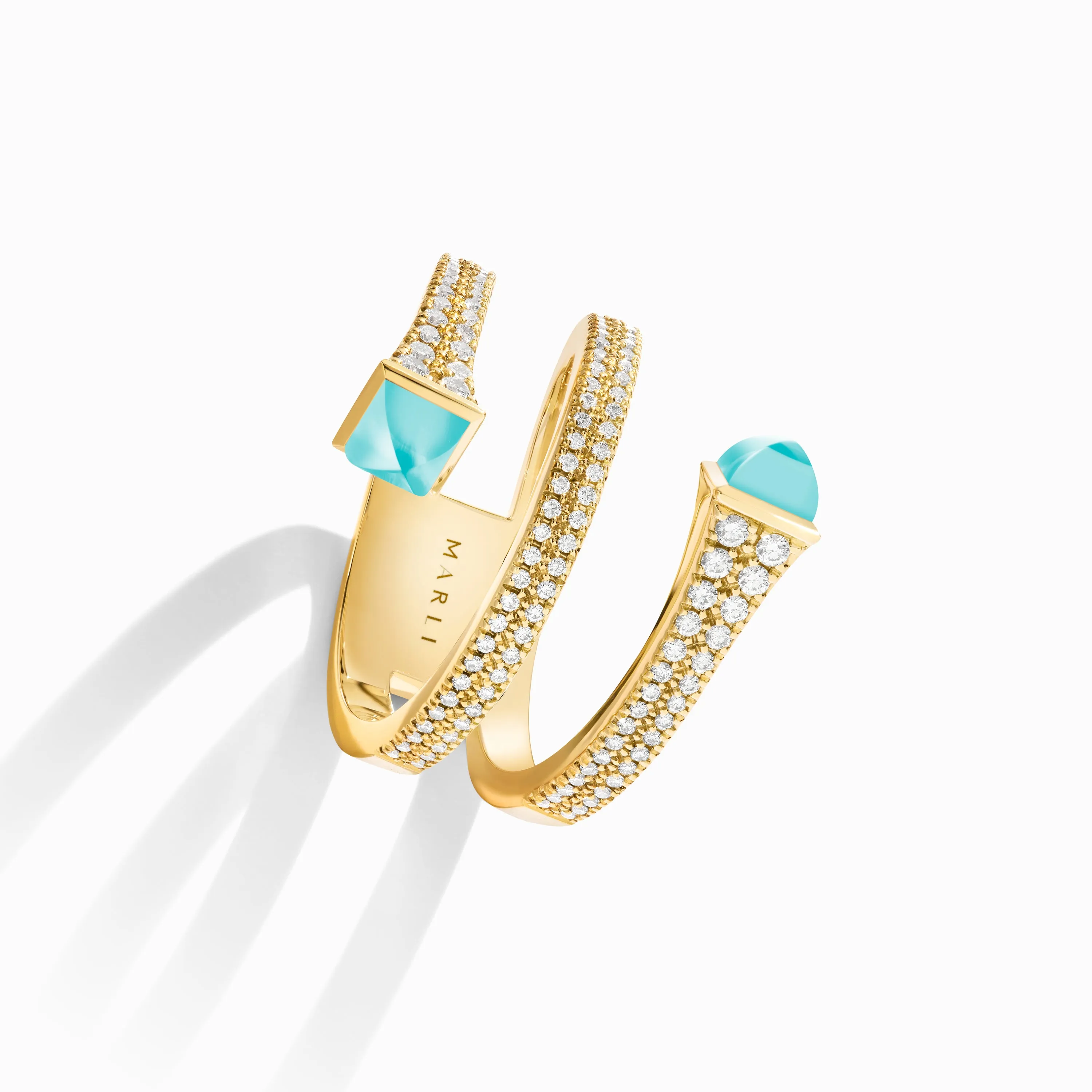 Cleo Diamond Twist Ring