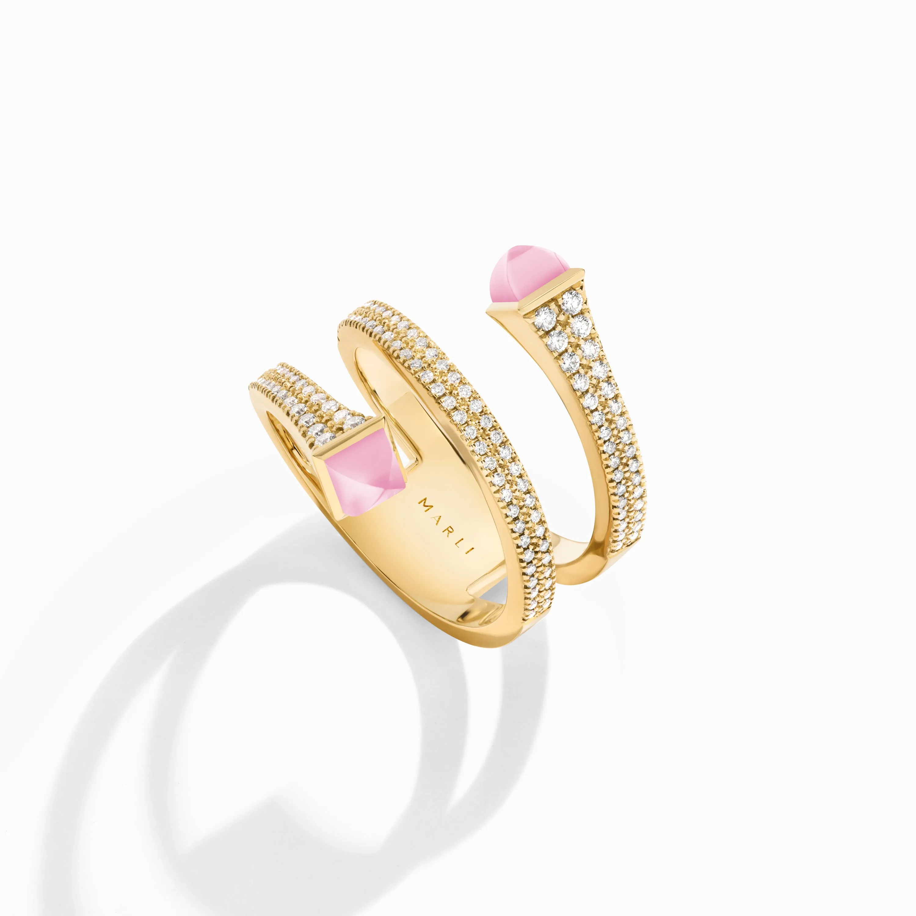Cleo Diamond Twist Ring