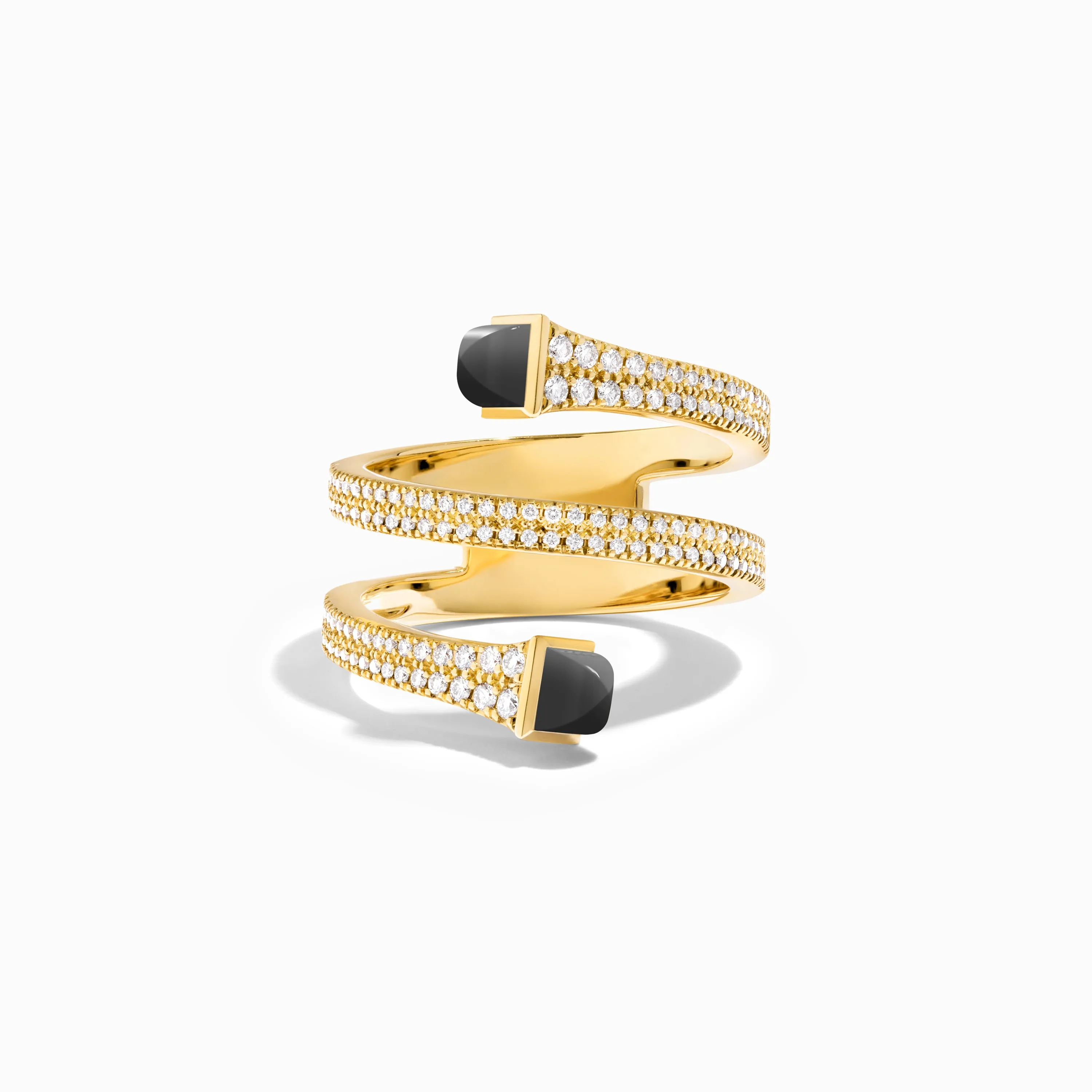Cleo Diamond Twist Ring