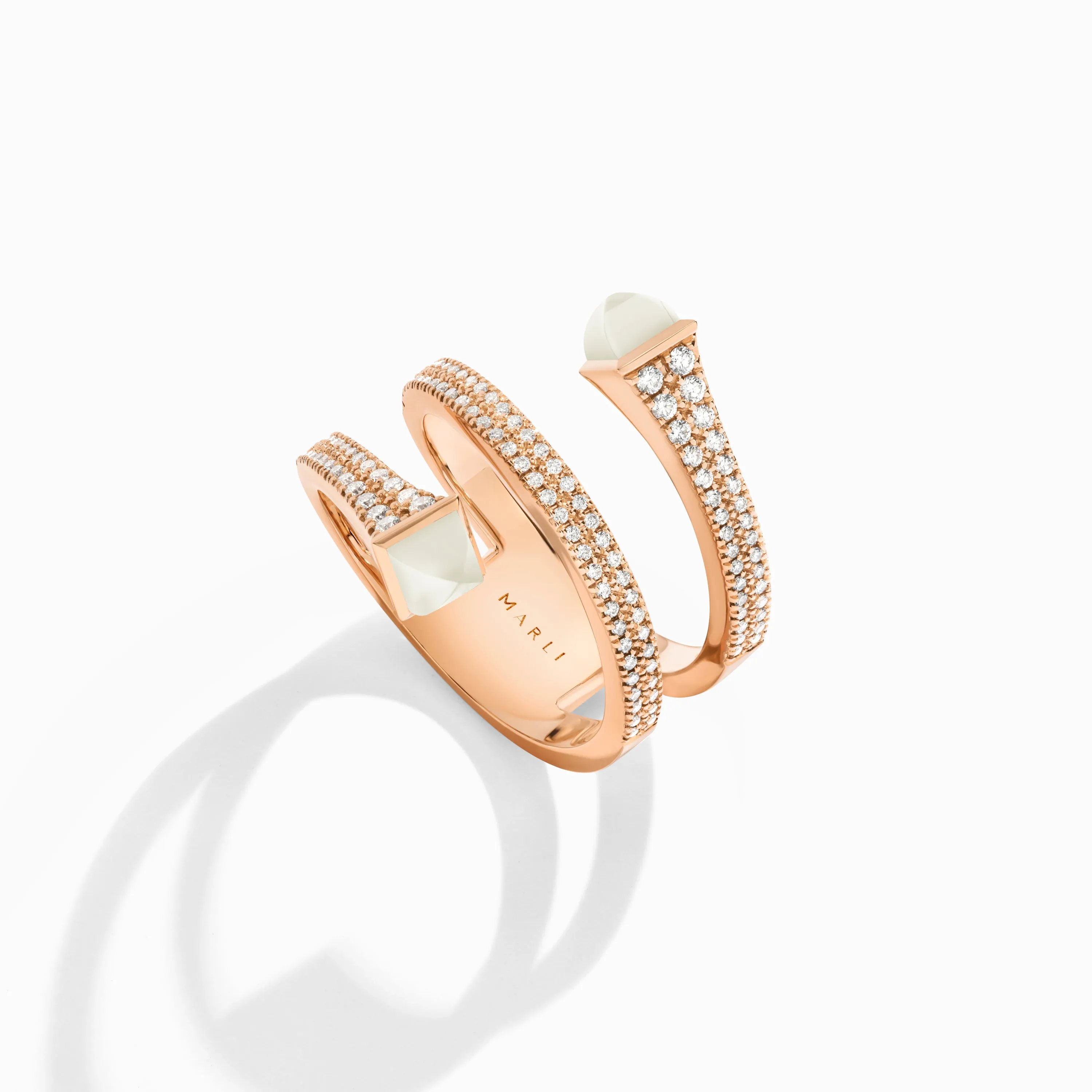 Cleo Diamond Twist Ring