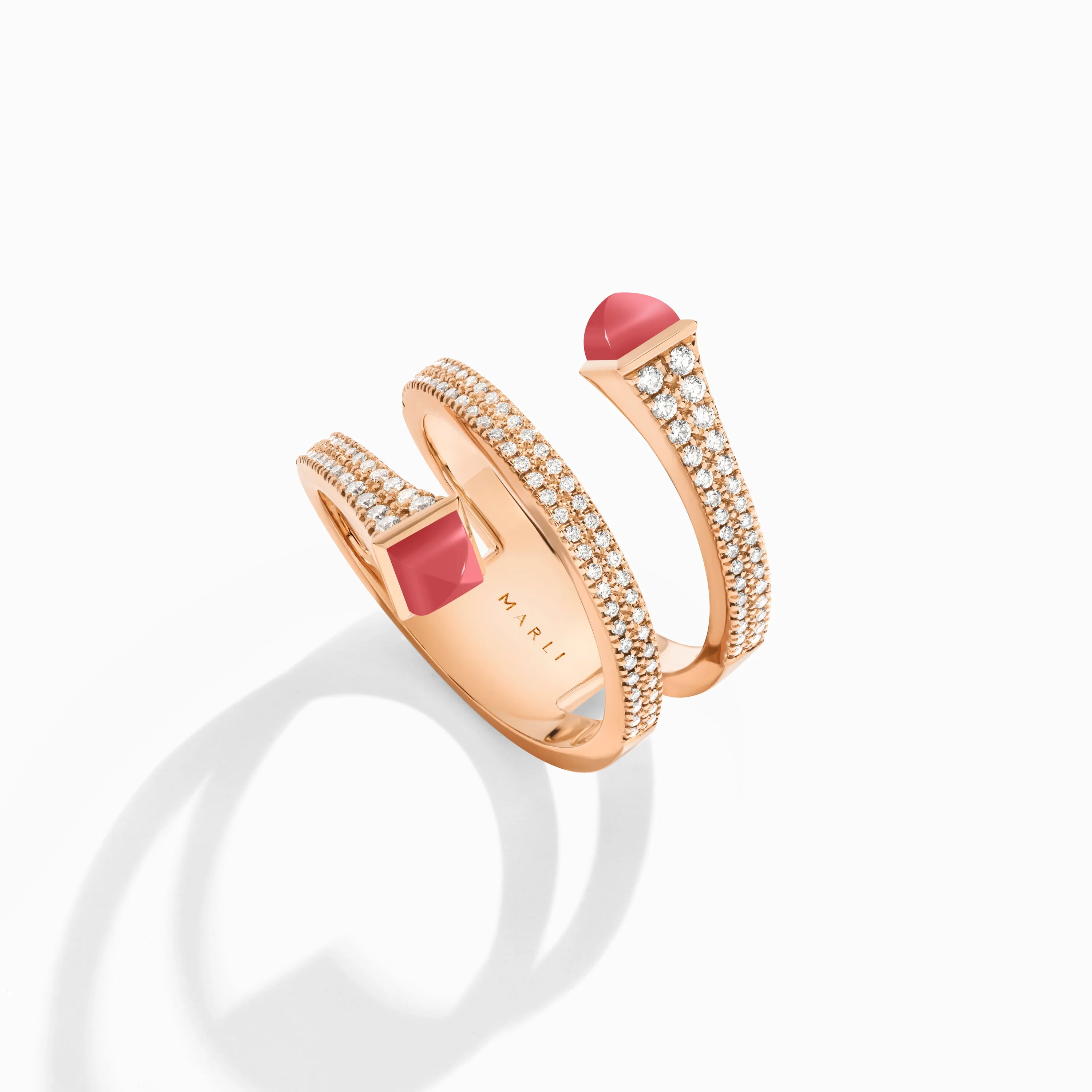 Cleo Diamond Twist Ring