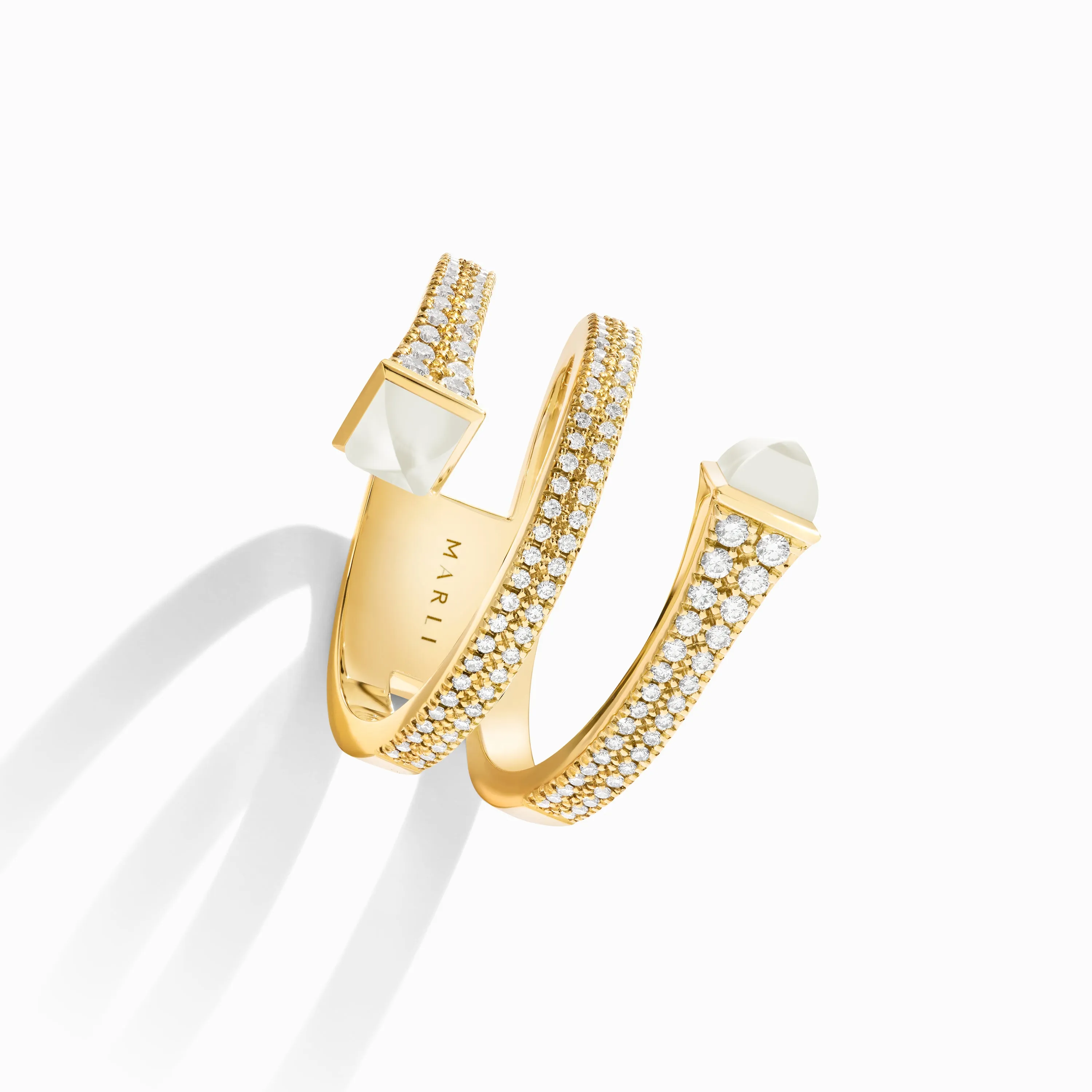 Cleo Diamond Twist Ring
