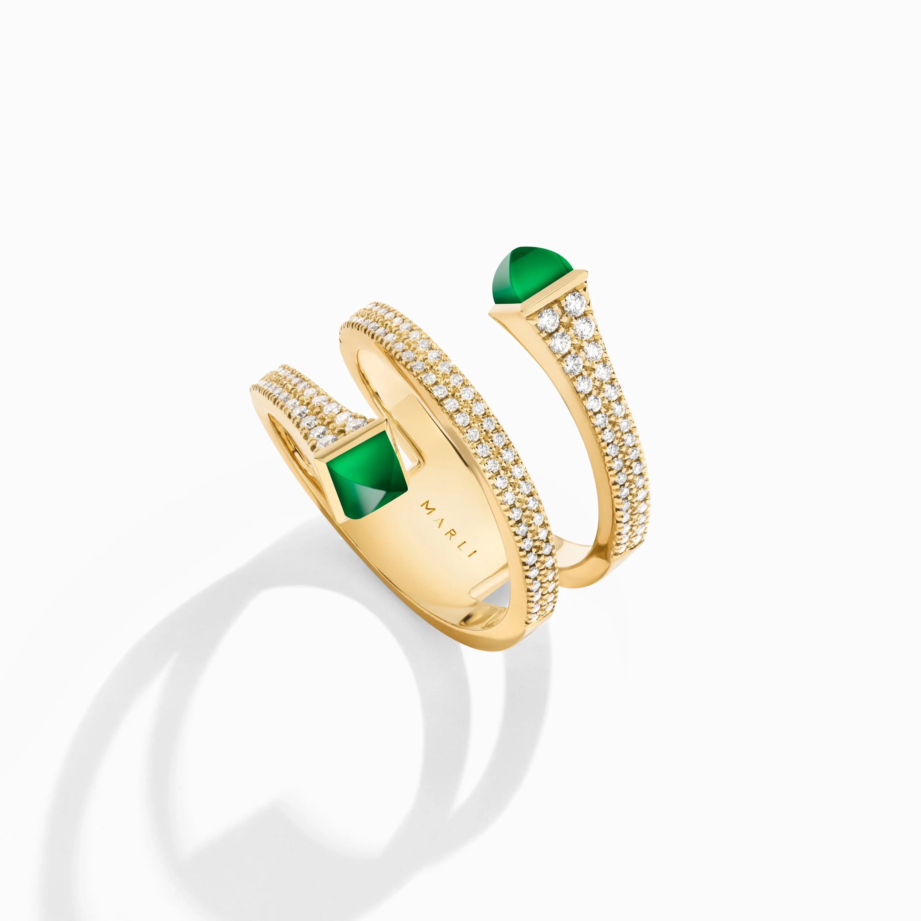 Cleo Diamond Twist Ring