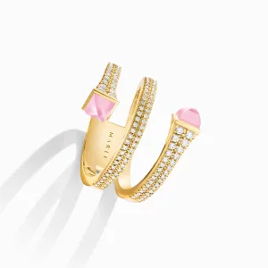 Cleo Diamond Twist Ring