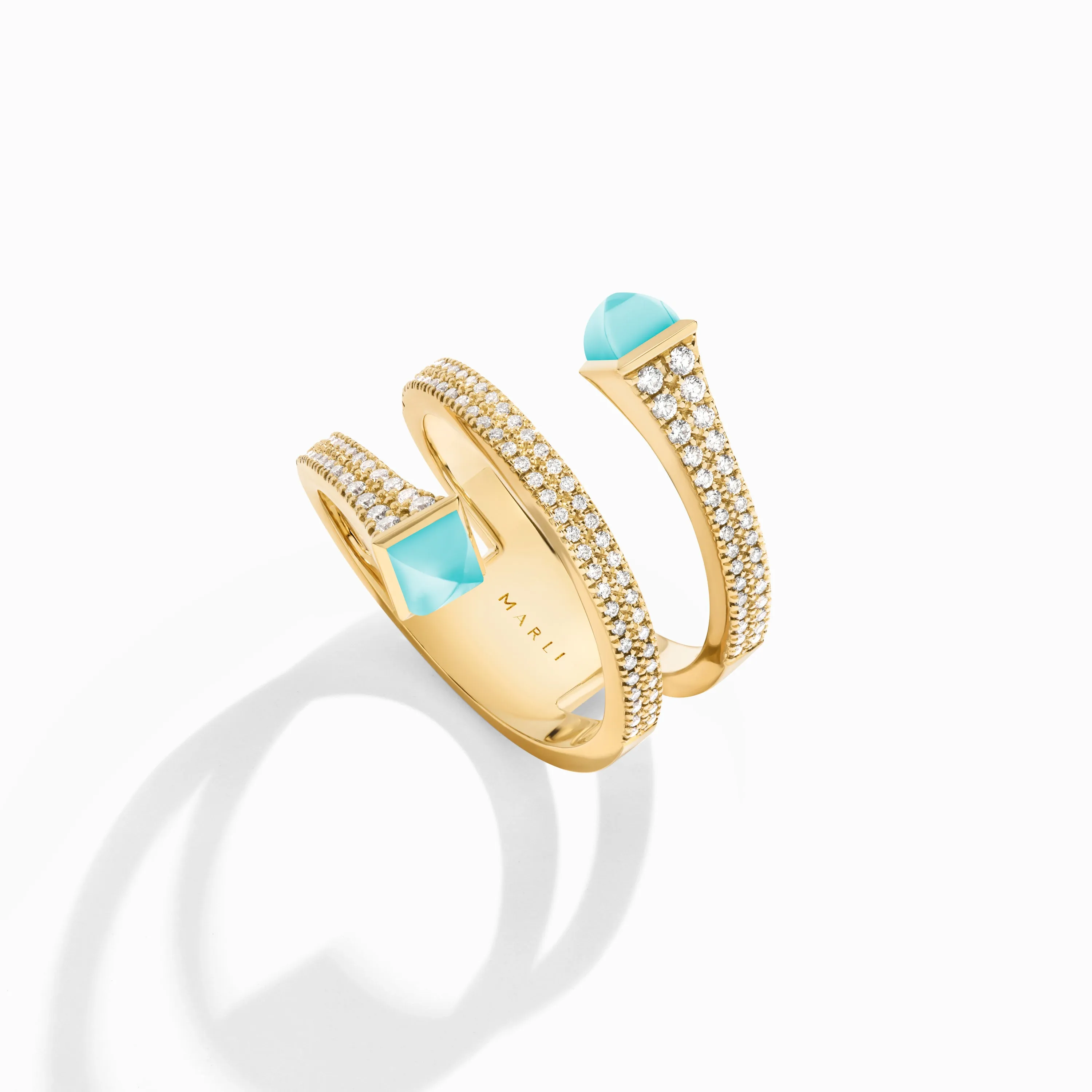 Cleo Diamond Twist Ring