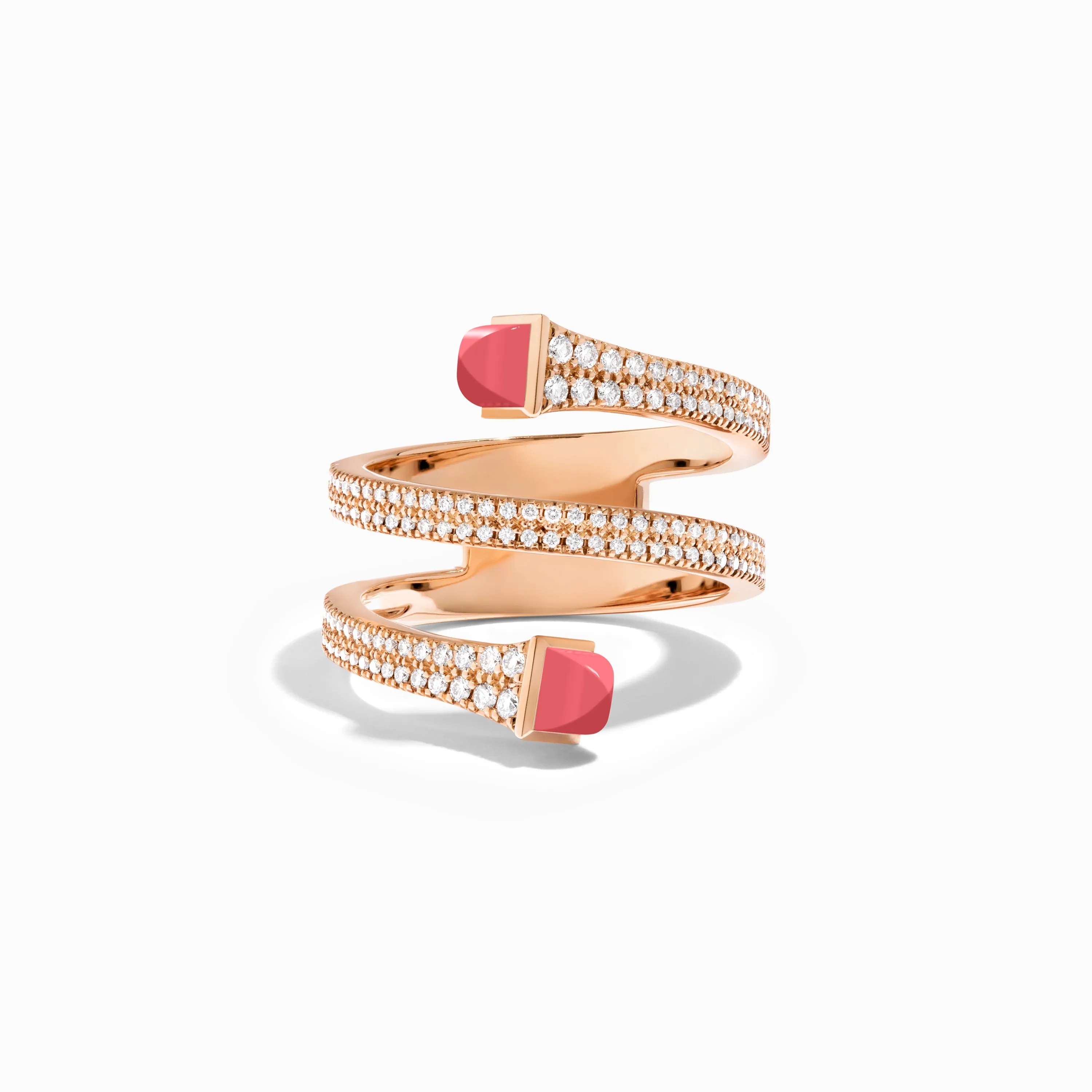 Cleo Diamond Twist Ring