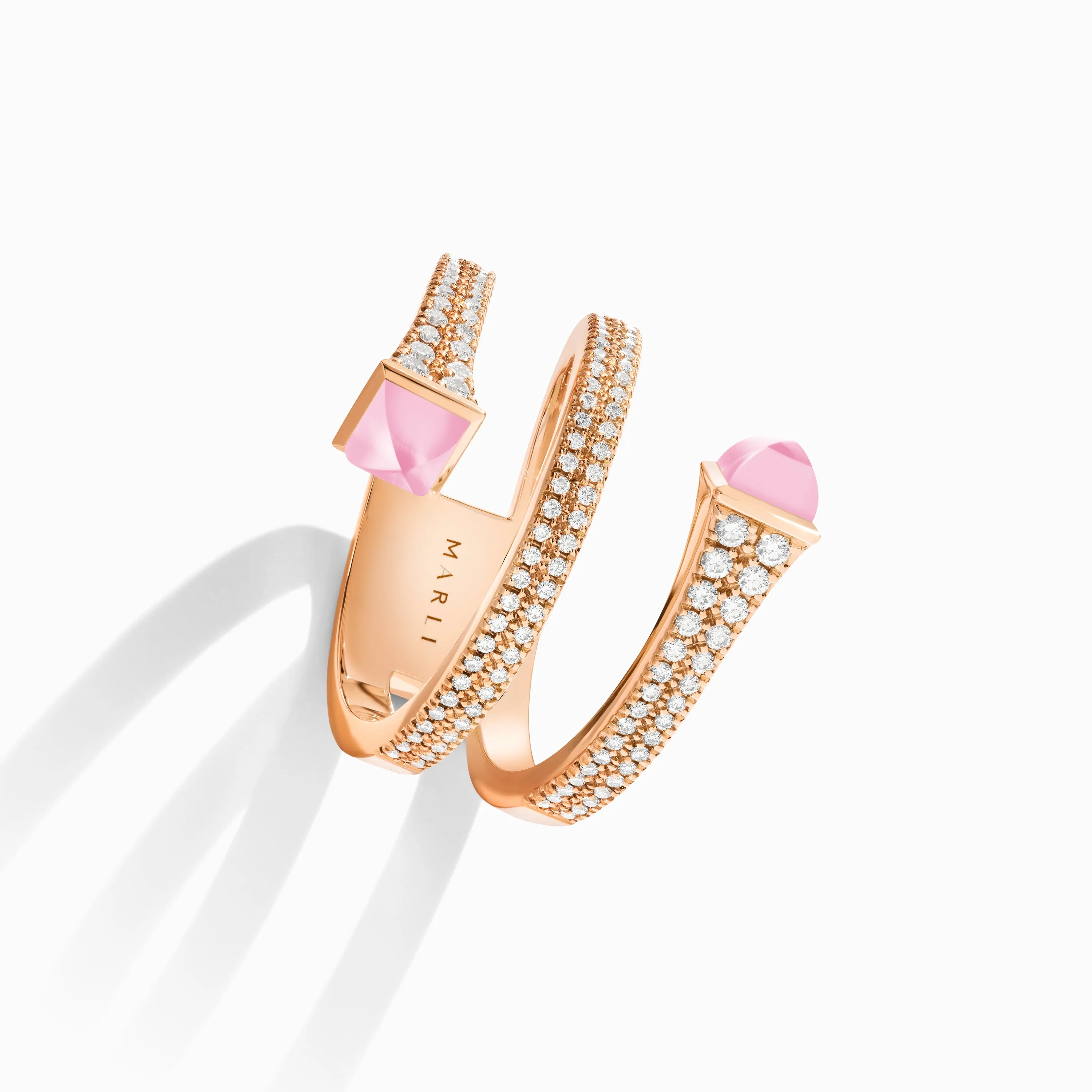 Cleo Diamond Twist Ring
