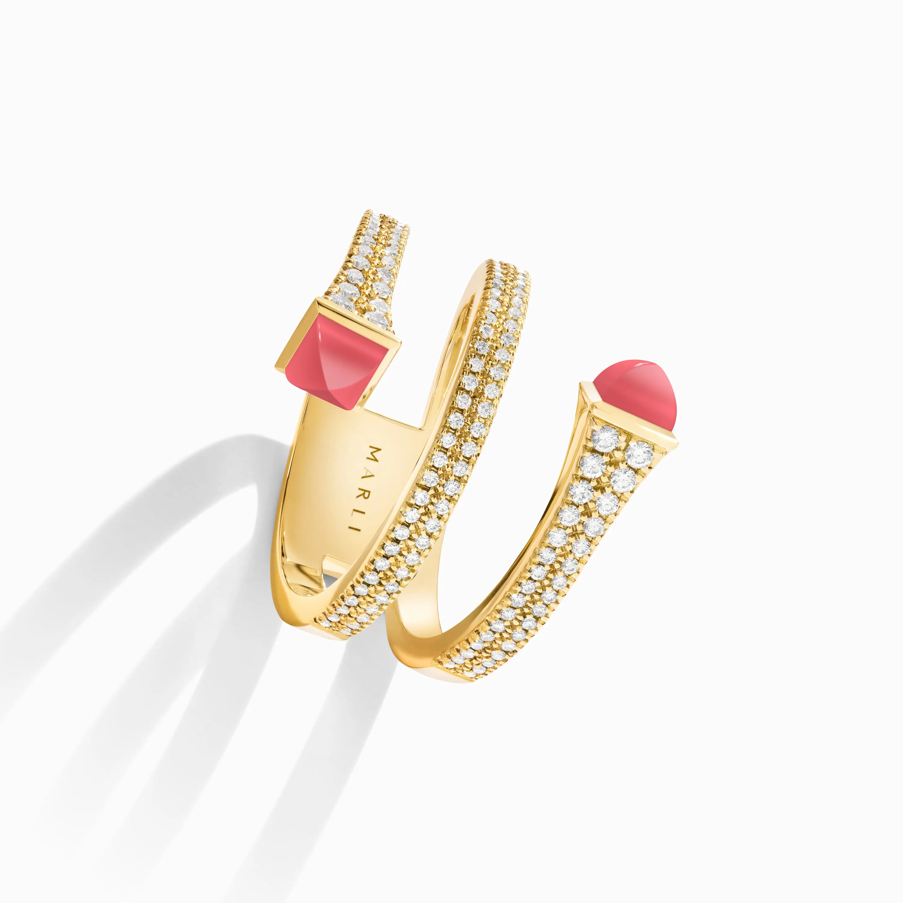 Cleo Diamond Twist Ring