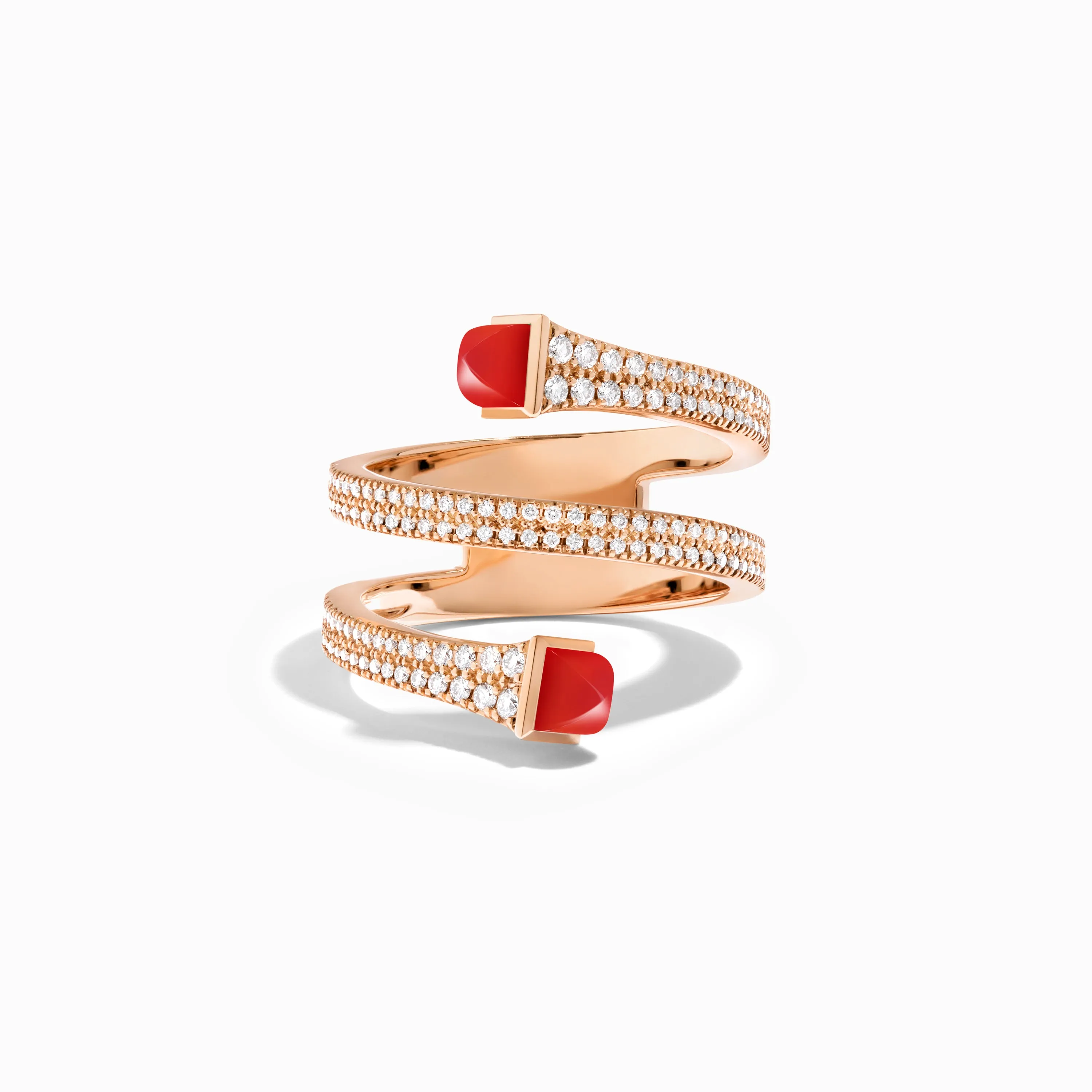Cleo Diamond Twist Ring
