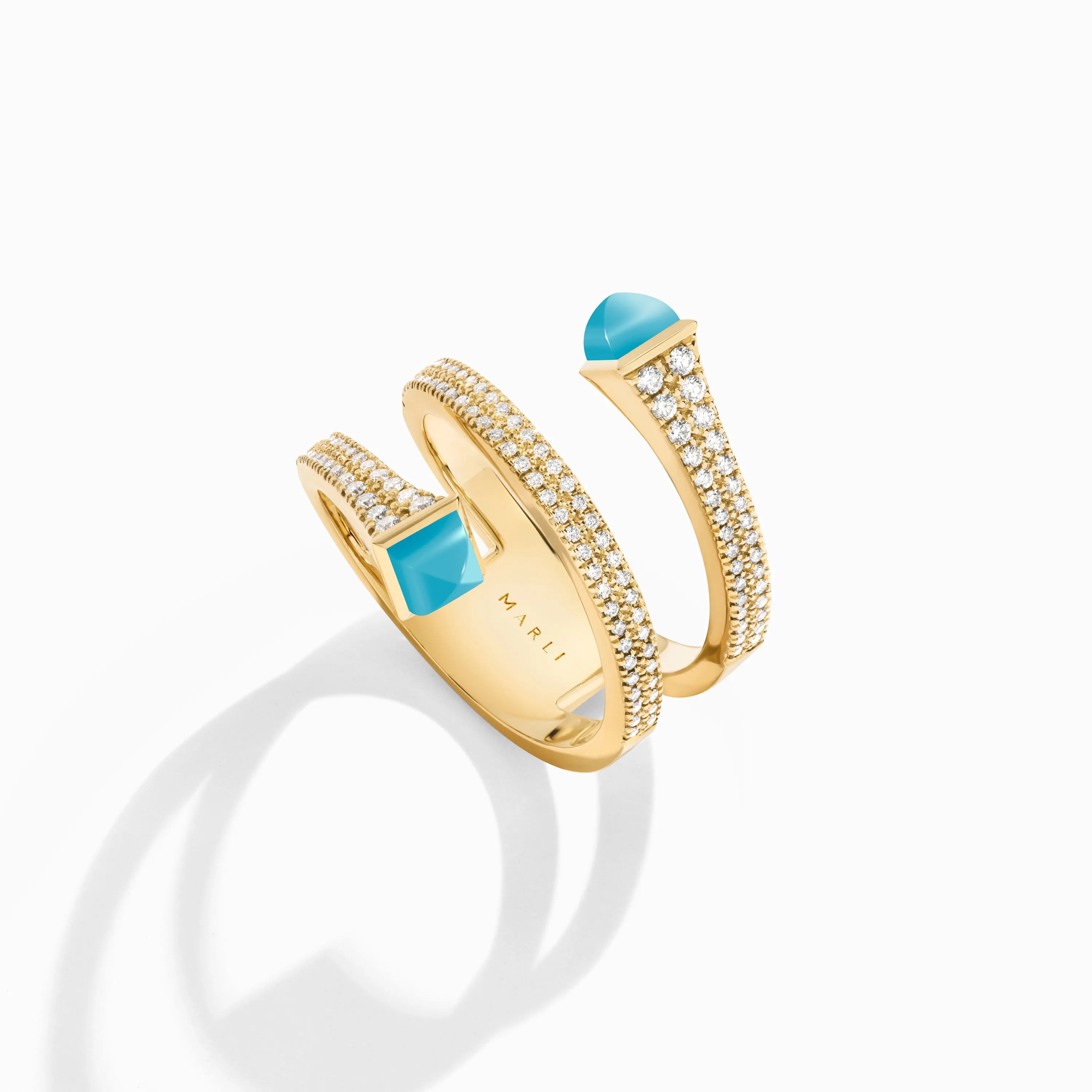 Cleo Diamond Twist Ring