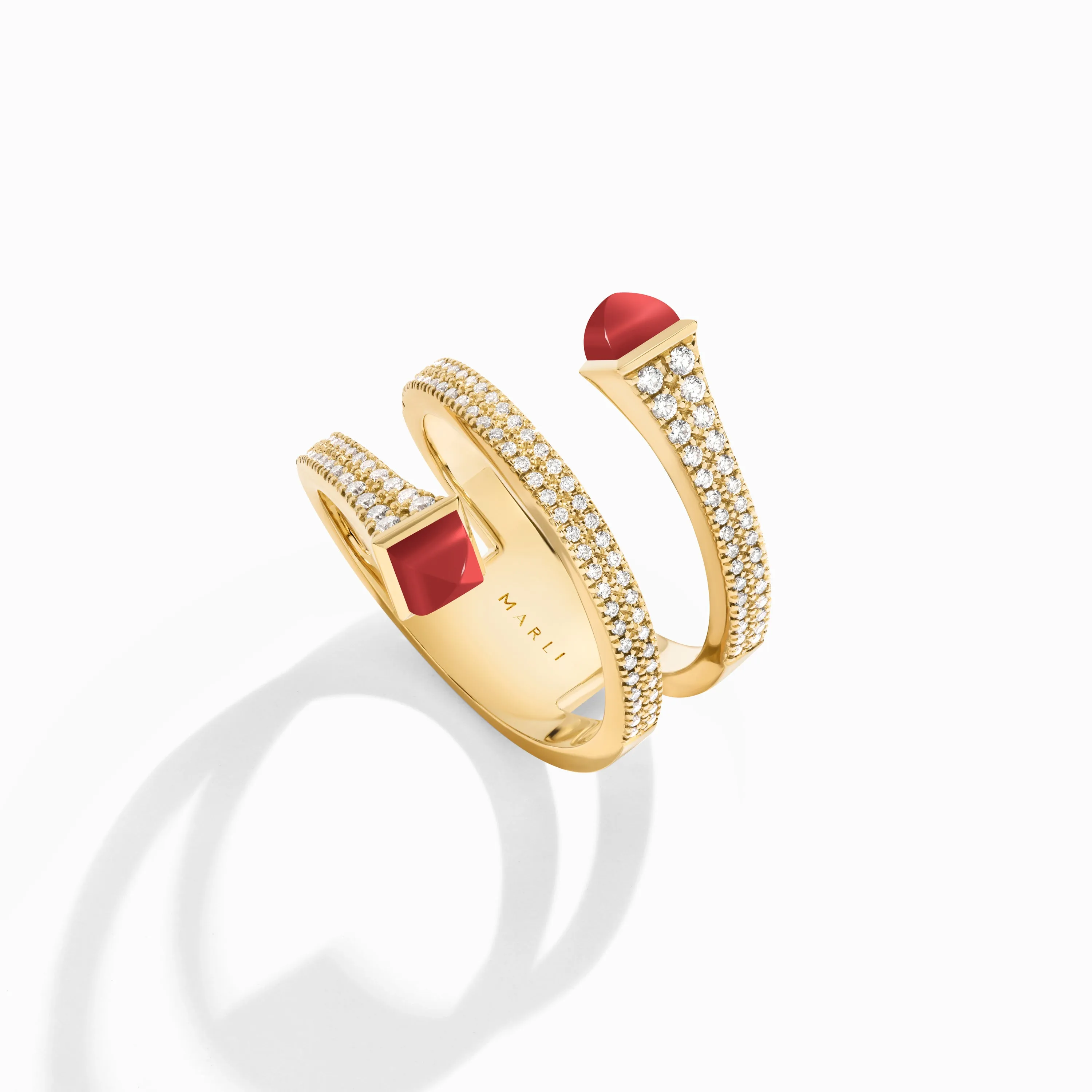 Cleo Diamond Twist Ring