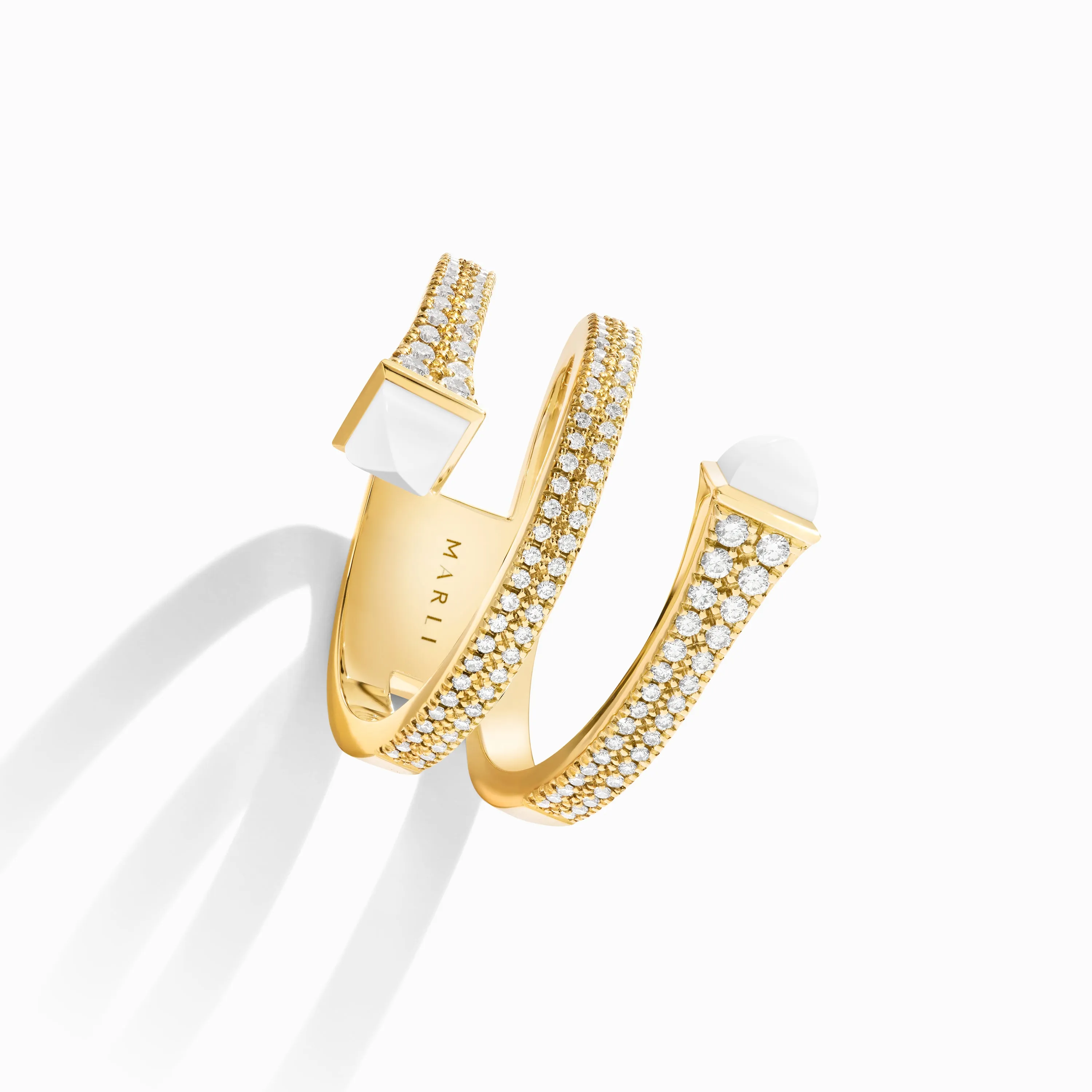 Cleo Diamond Twist Ring