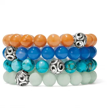 Contempto Chroma Amazonite Stretch Bracelet JF834B