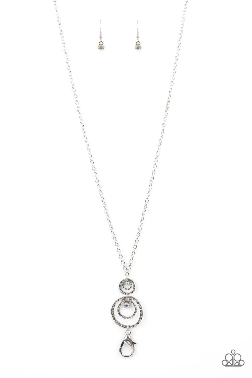 COUTURE Freak Multi Paparazzi Lanyard Necklace