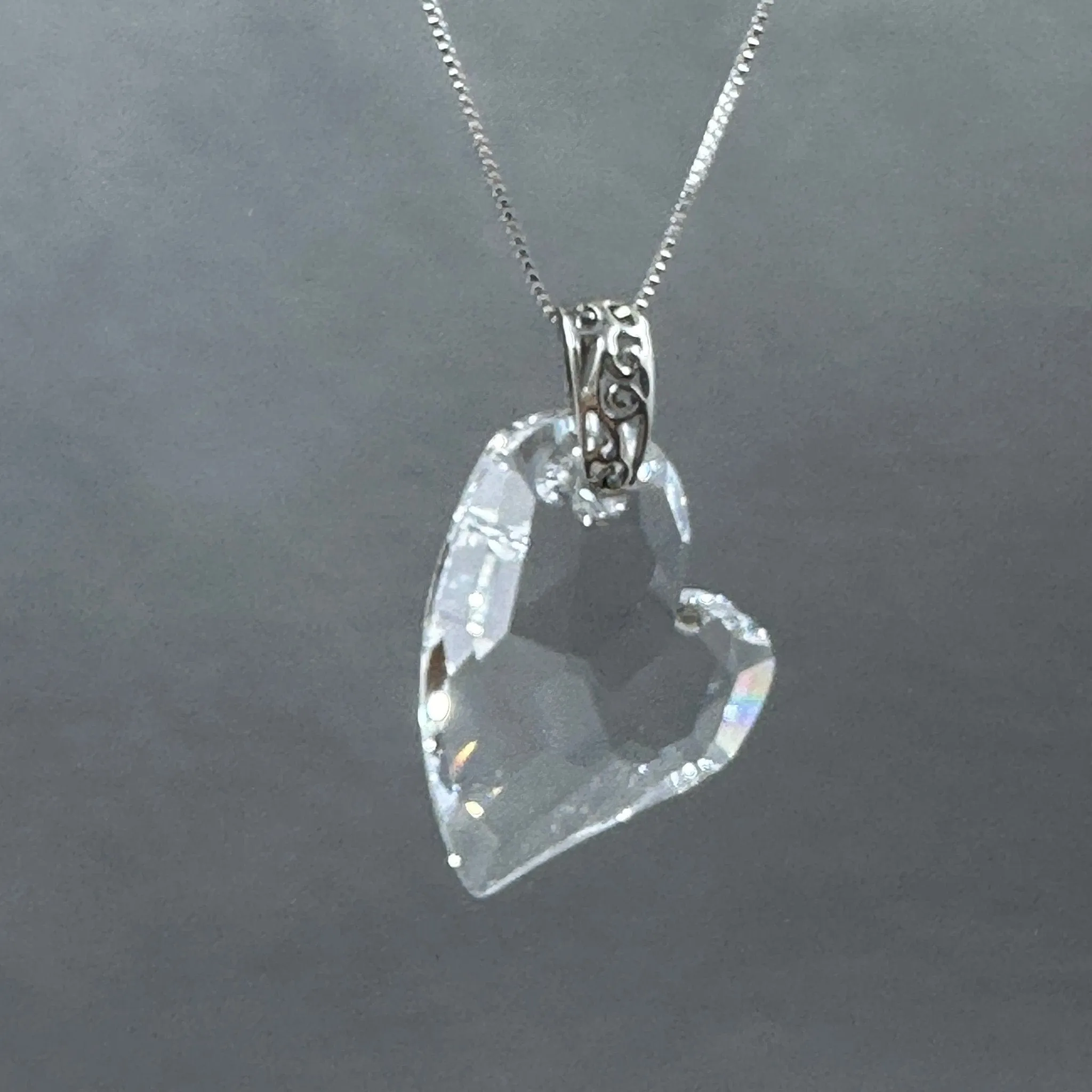 Crystal Heart Necklace