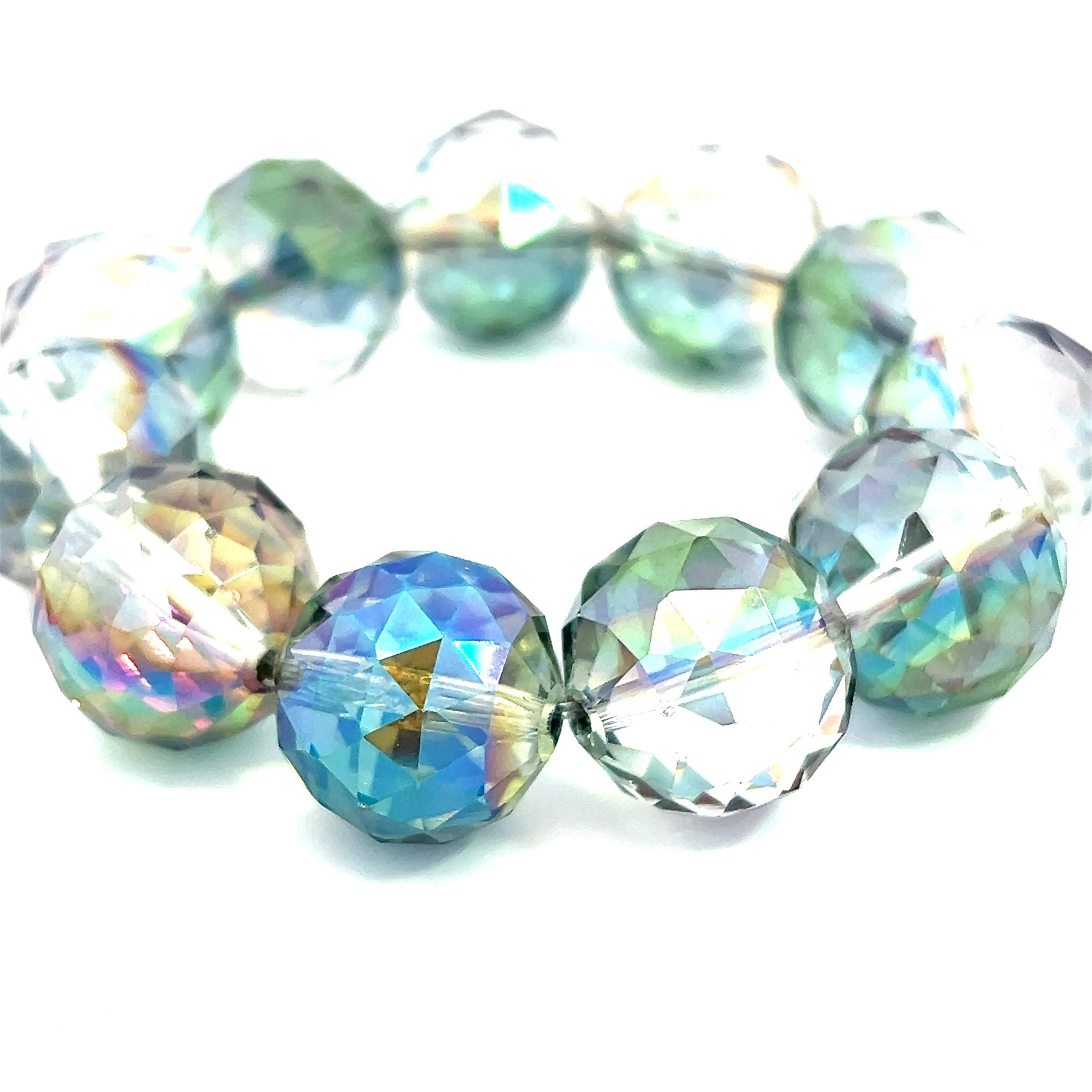 Crystal Sphere Stretch Bracelet