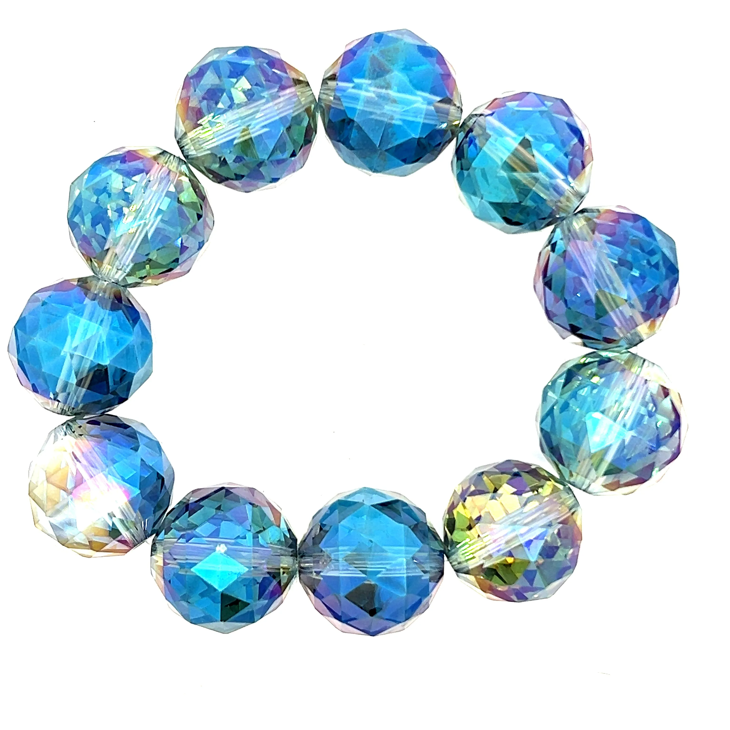 Crystal Sphere Stretch Bracelet