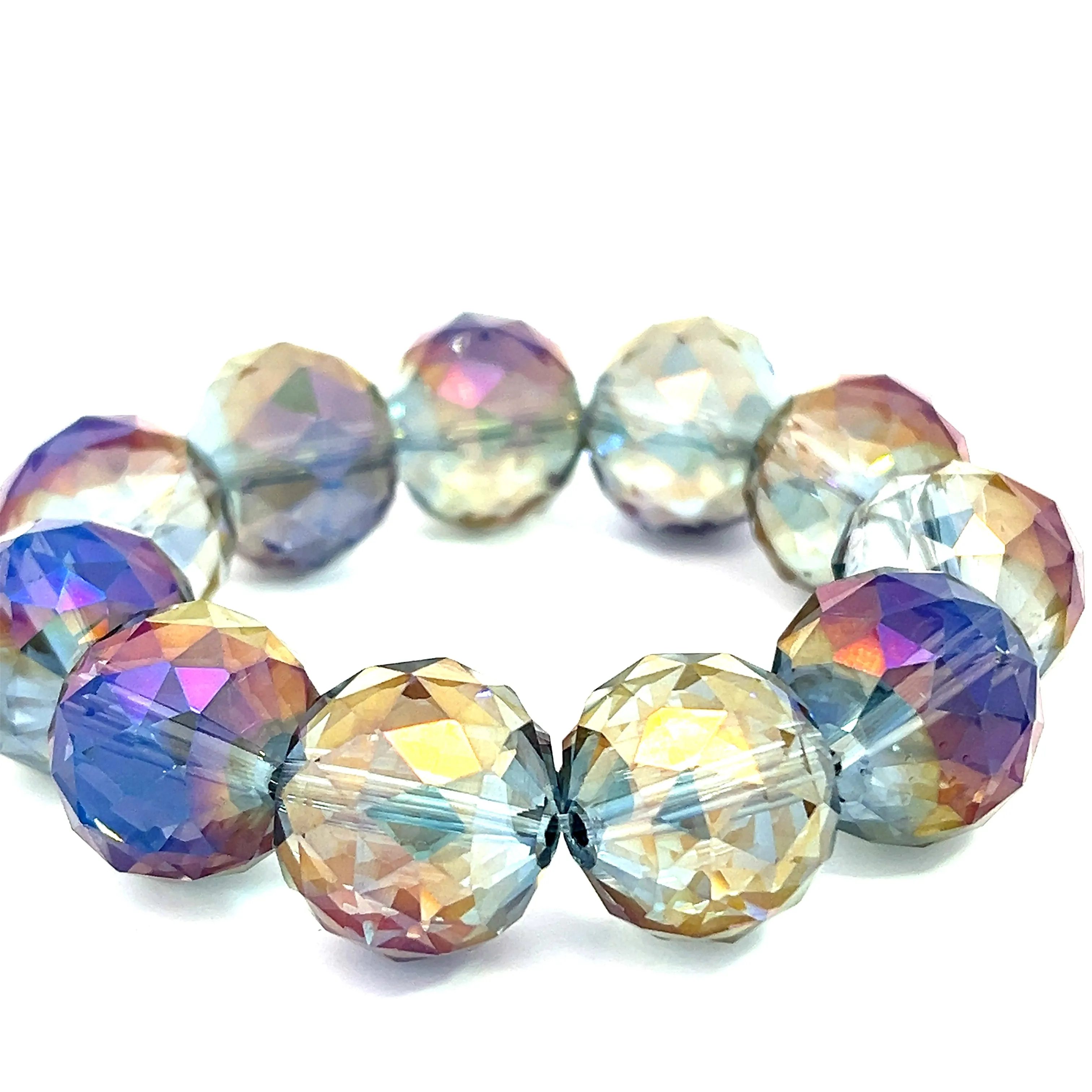 Crystal Sphere Stretch Bracelet