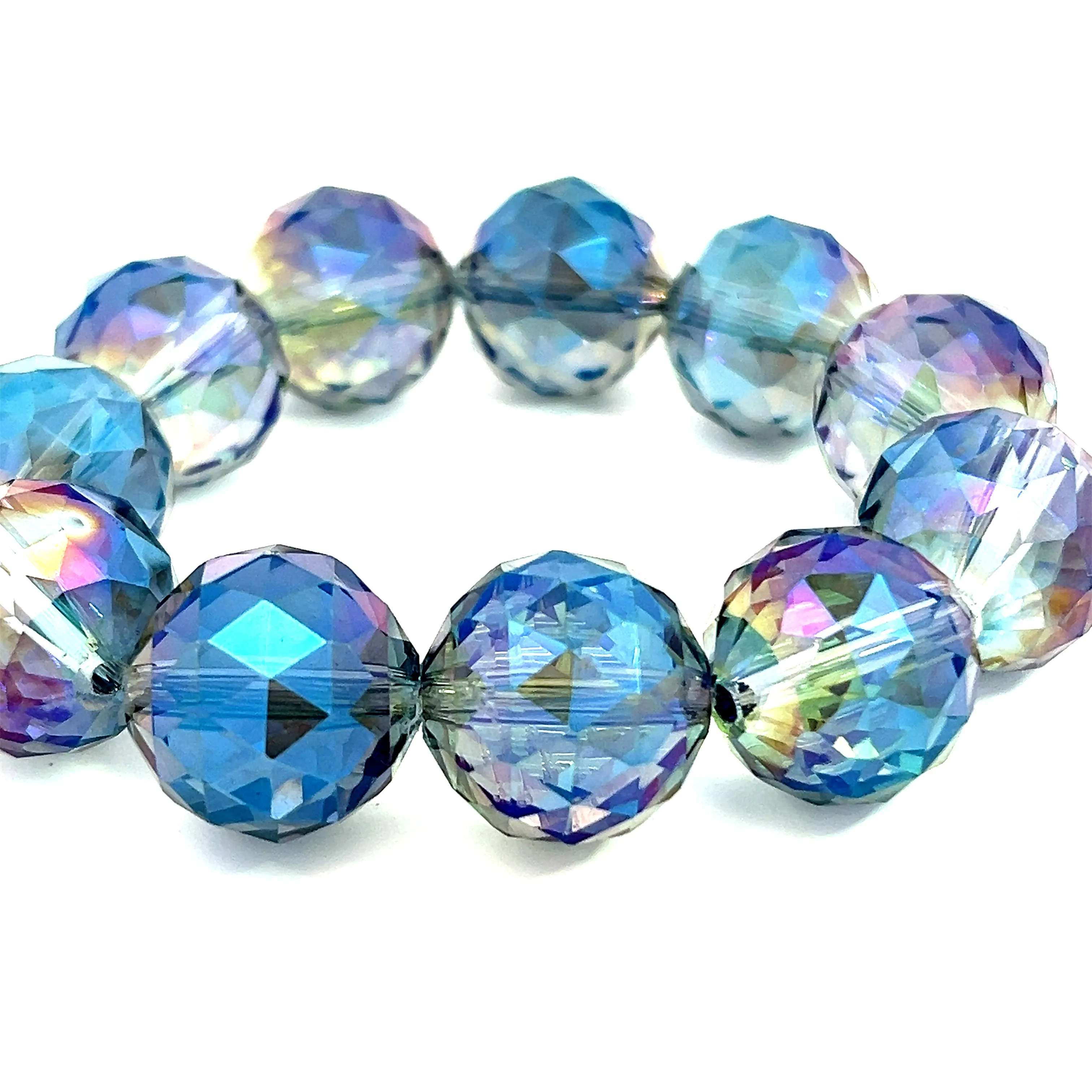 Crystal Sphere Stretch Bracelet