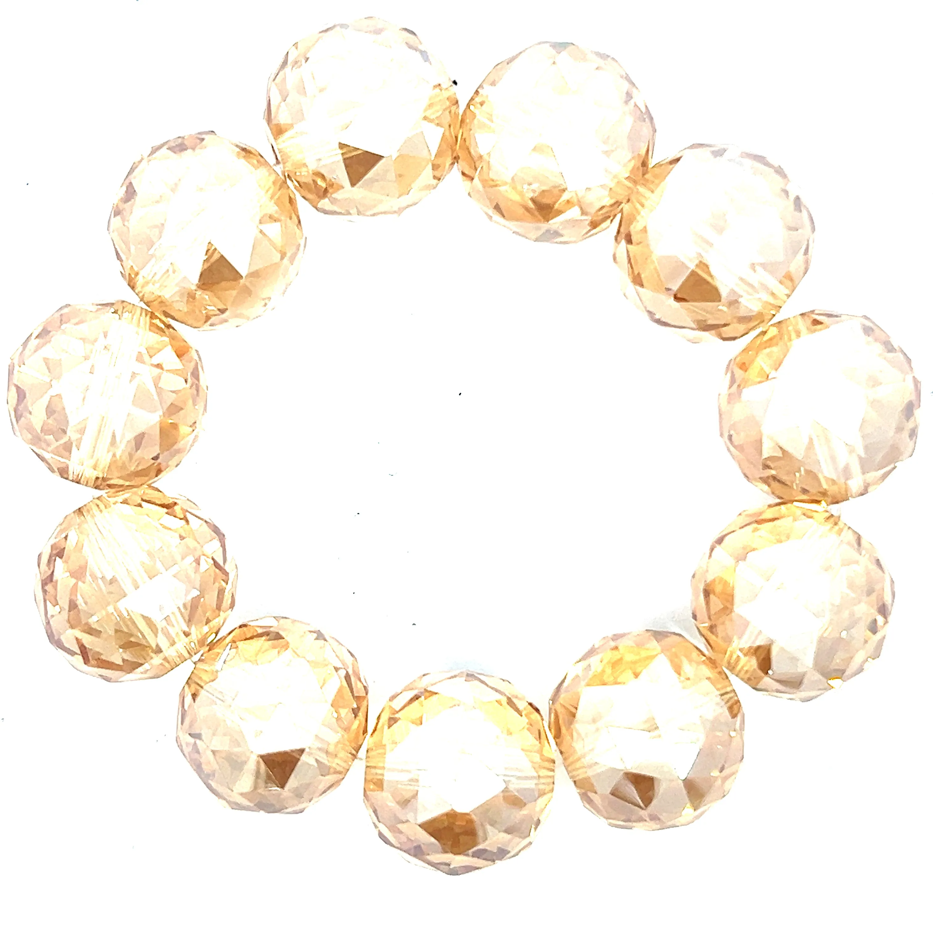 Crystal Sphere Stretch Bracelet