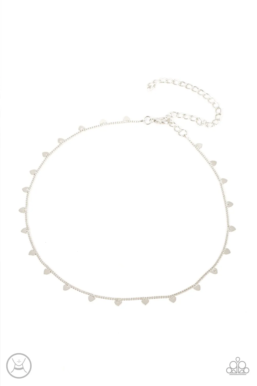Cupid's Cutest Valentine - Silver  (Heart) Necklace