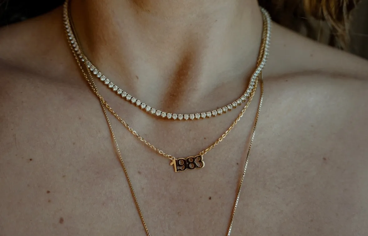 Custom Year Necklace