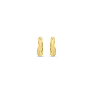 Demi Column Hoop Earrings