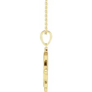 Dharmachakra Wheel 16-18" Necklace or Pendant 87587