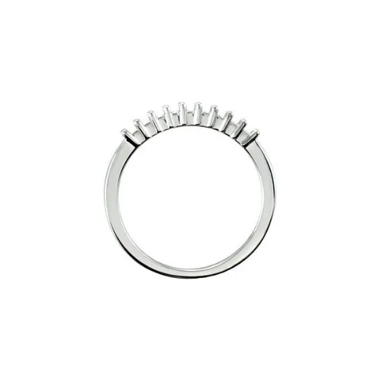 Diamond Anniversary Ring in 14kt White & 14kt Yellow Gold