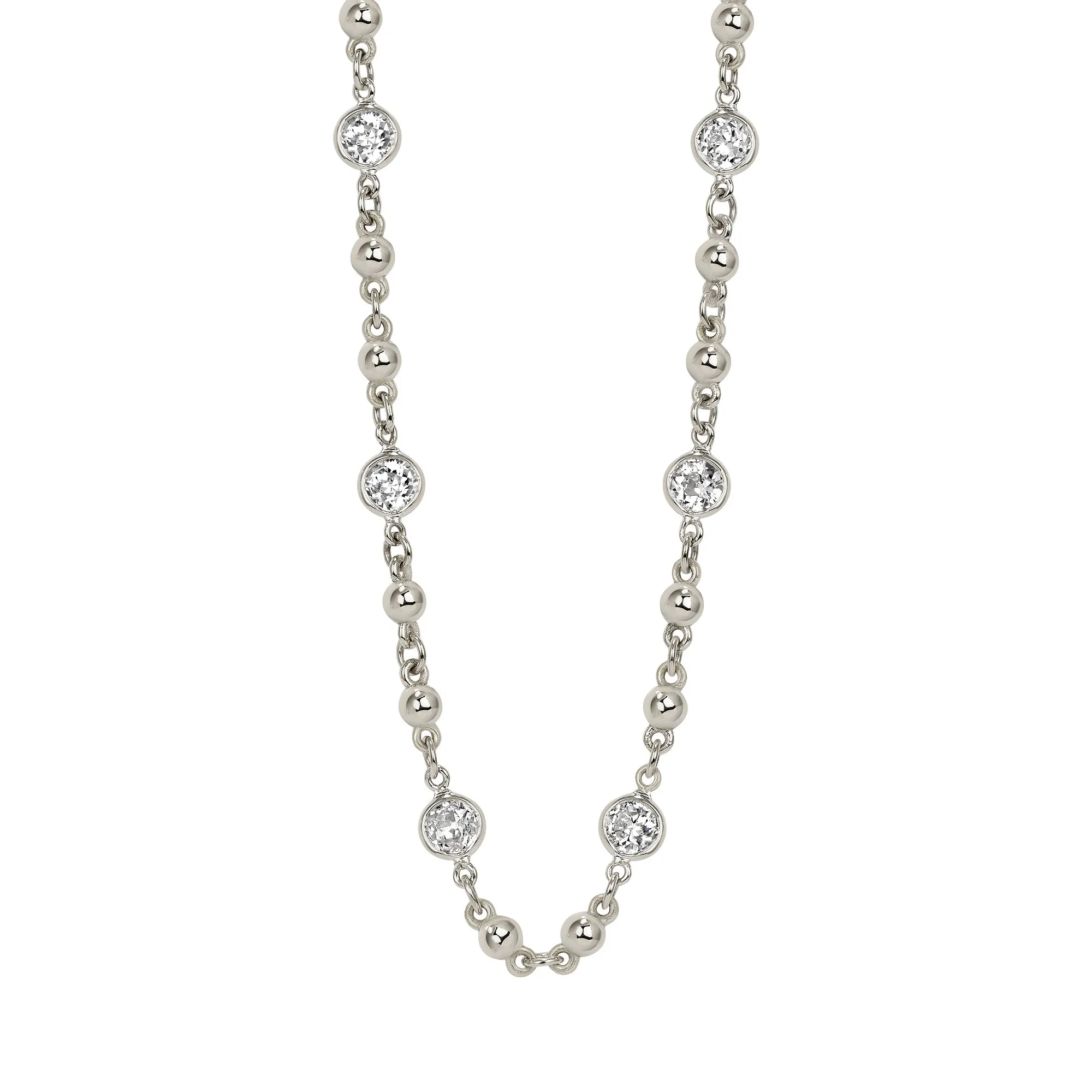 DIAMOND ROSARY CHAIN